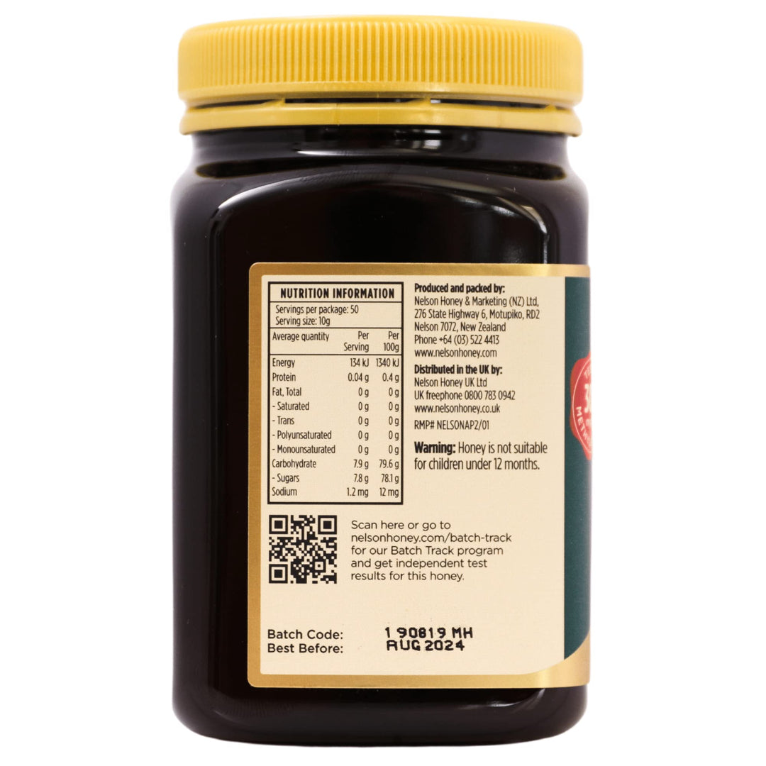 Nelson Honey Classic 300+mg Manuka Honey 500g