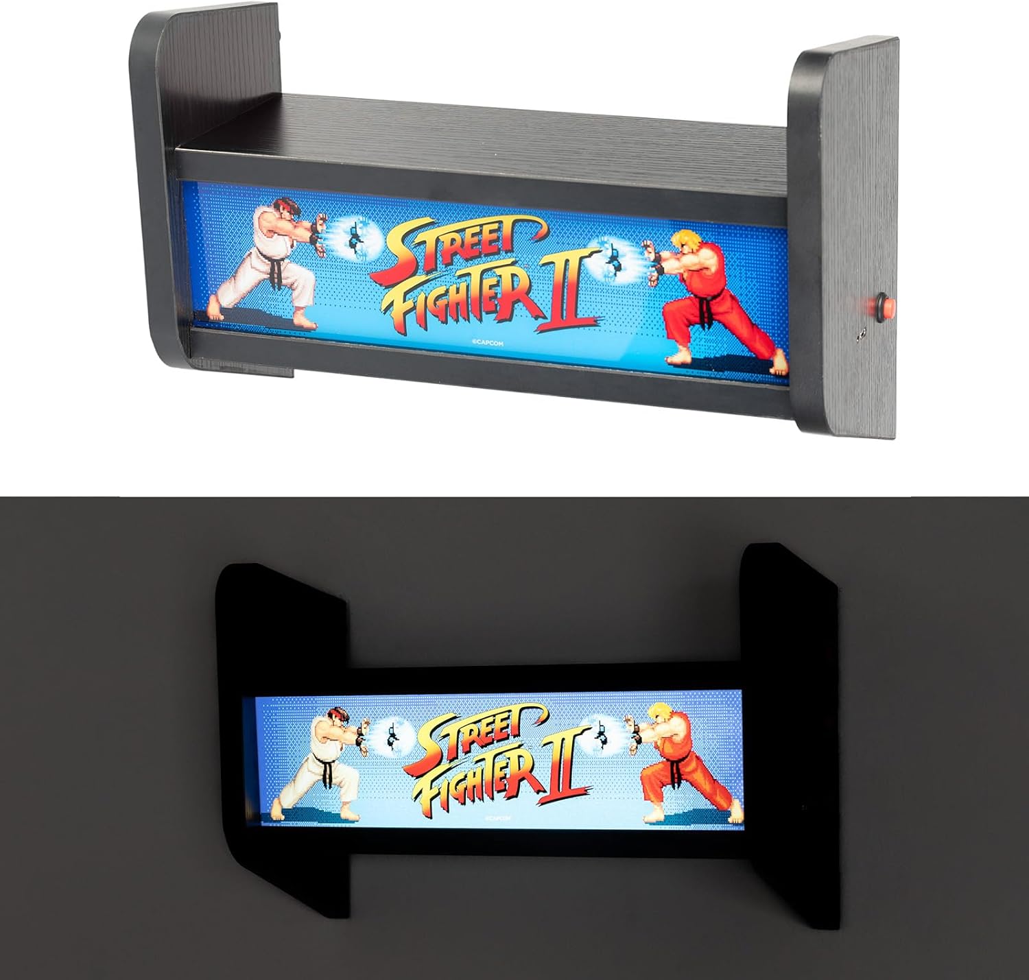 Grupo Erik – Street Fighter Arcade Machine Wandleuchte mit Regal USB-C Lampe