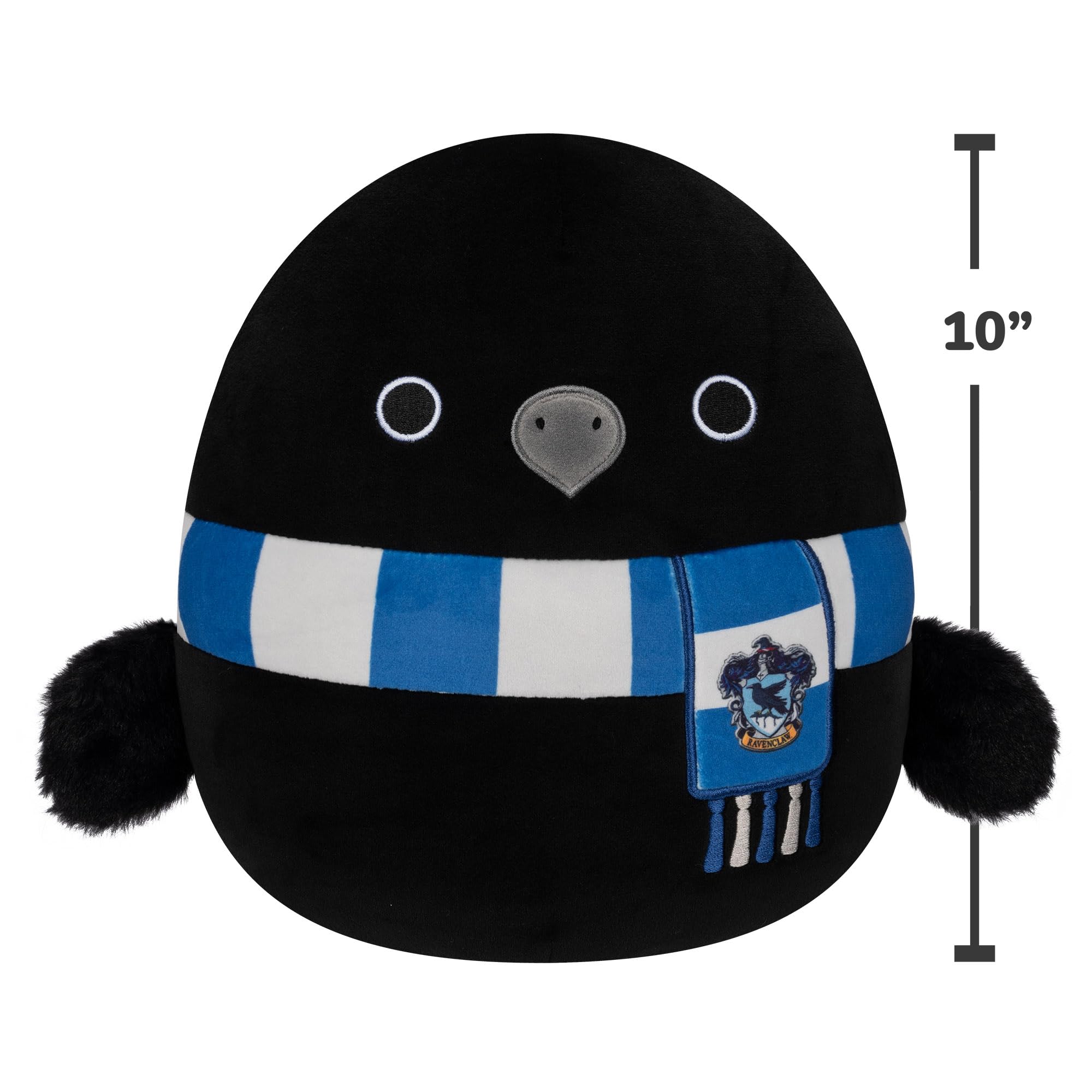 Squishmallows 10-Inch Ravenclaw Raven Plush - Harry Potter Collectible Stuffed Animal 6
