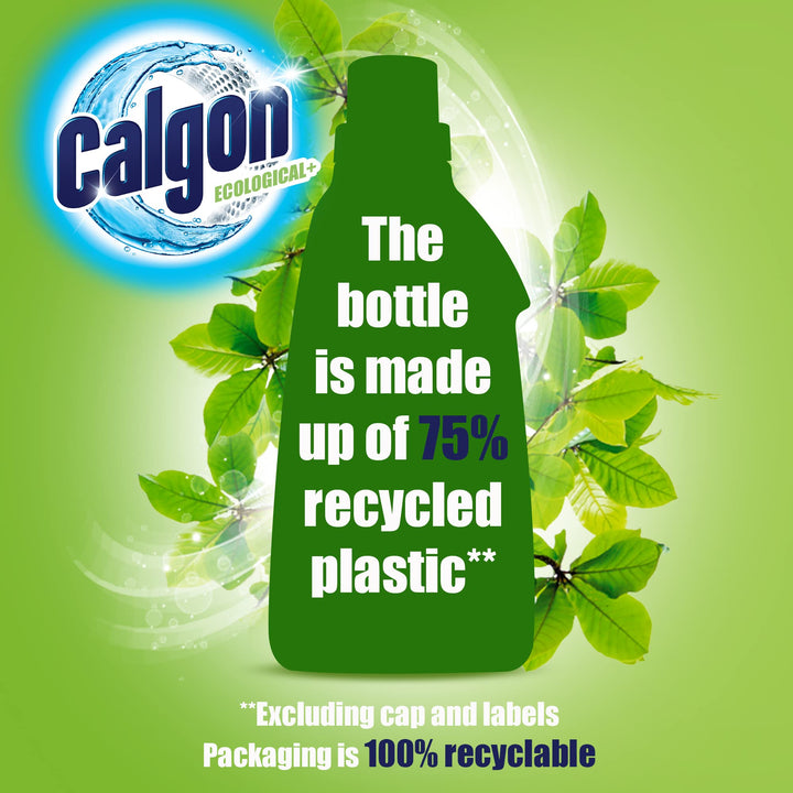 Calgon - Washing Machine Softener Gel Ecological+, 98% Natural Origin, Limescale & Odour Prevention