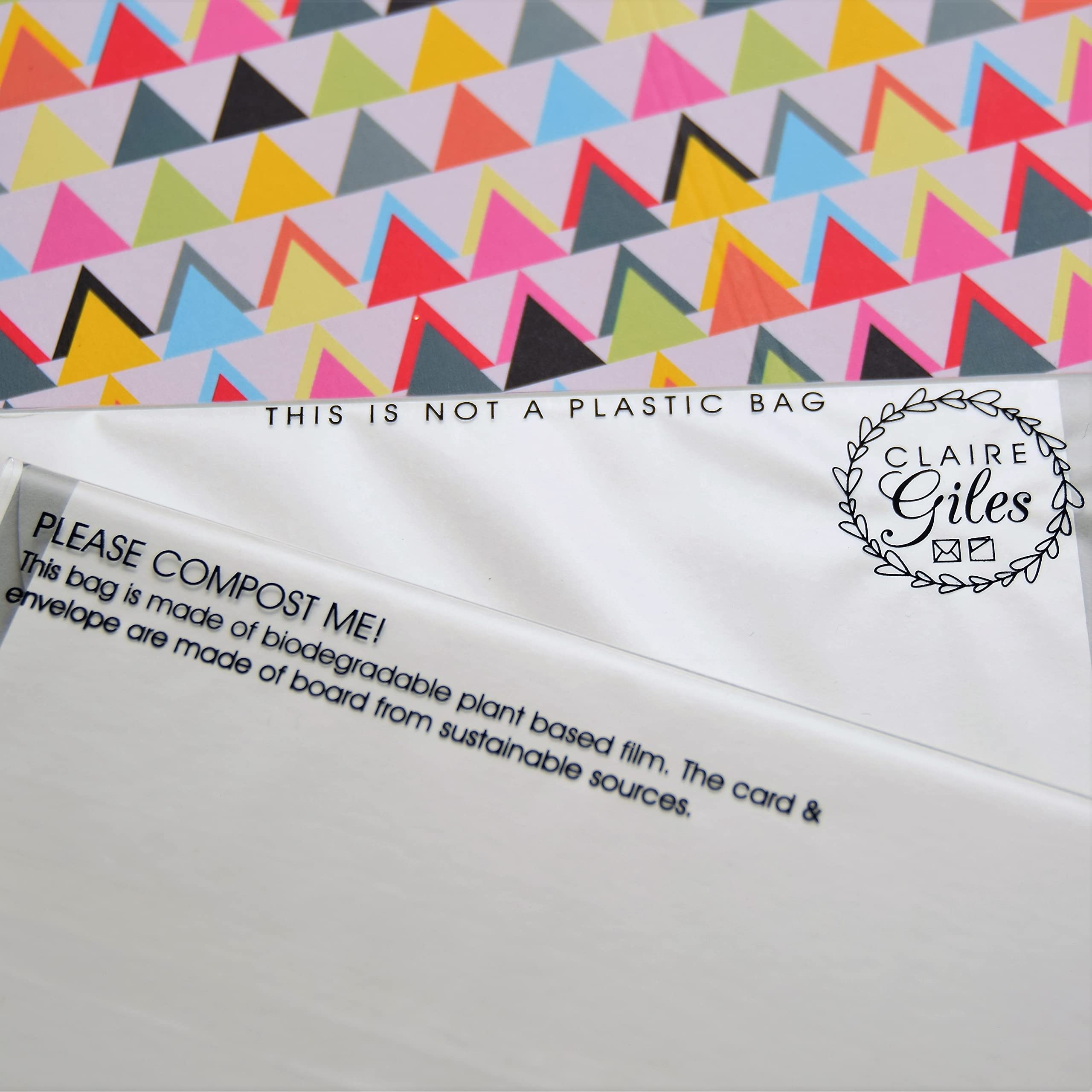 Claire Giles Greeting Cards 17th Birthday Card for Girls | 150x150mm Pink Card with Gold Padded Star 4