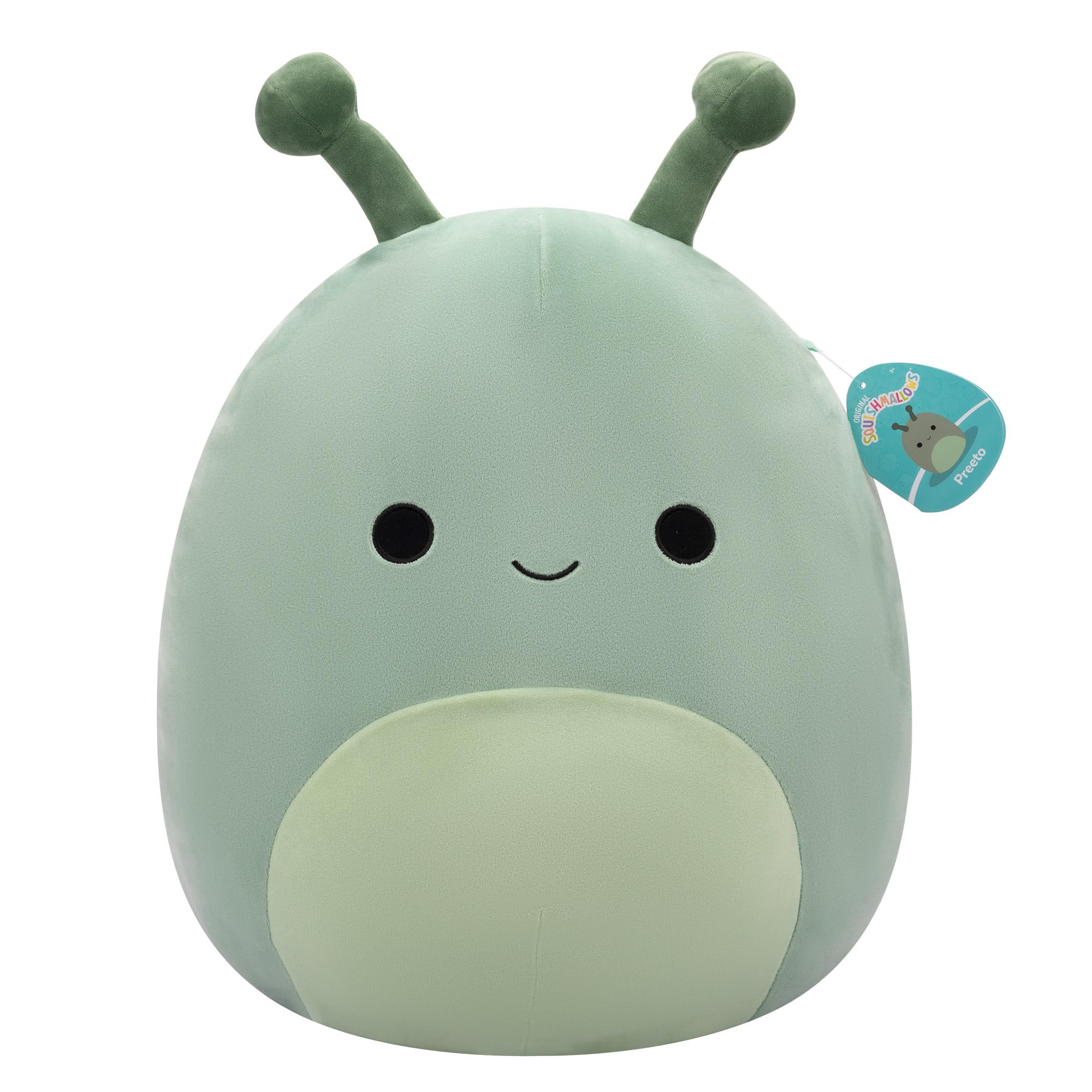 Squishmallows Original 16 Inch Plush - Preeto the Olive Green Slug 10