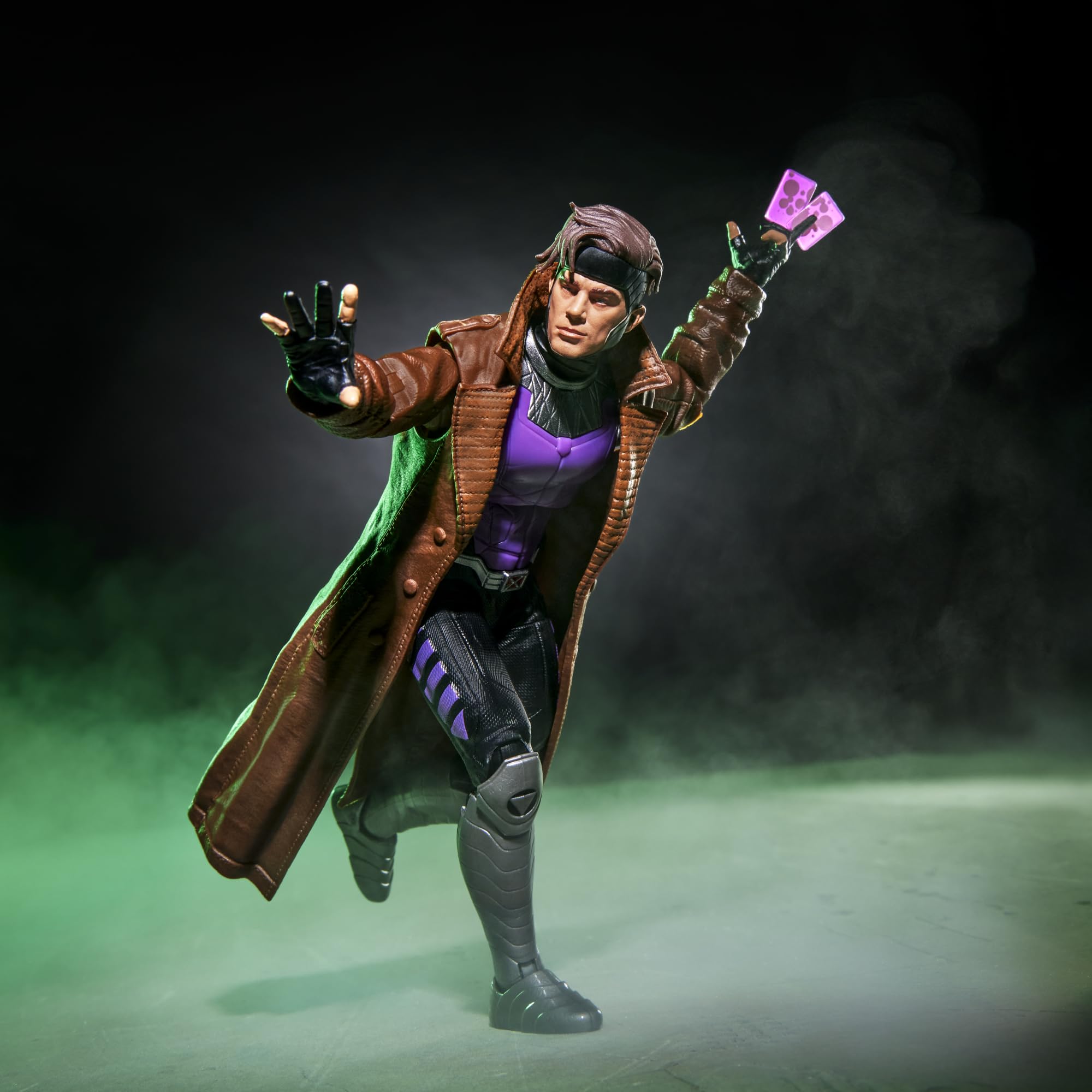 Marvel Legends Series Gambit Action Figure - 15cm Scale, 6 Accessories, Ages 4+ 5