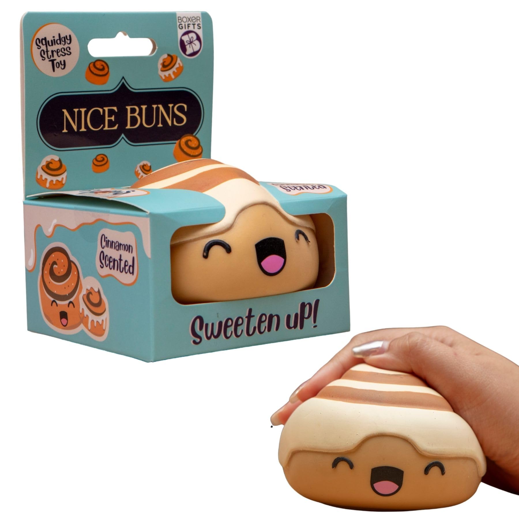 Boxer Gifts Nice Buns Squishy Stress Ball - Slow-Rising Polyurethane Toy | Adult Stress Relief 1