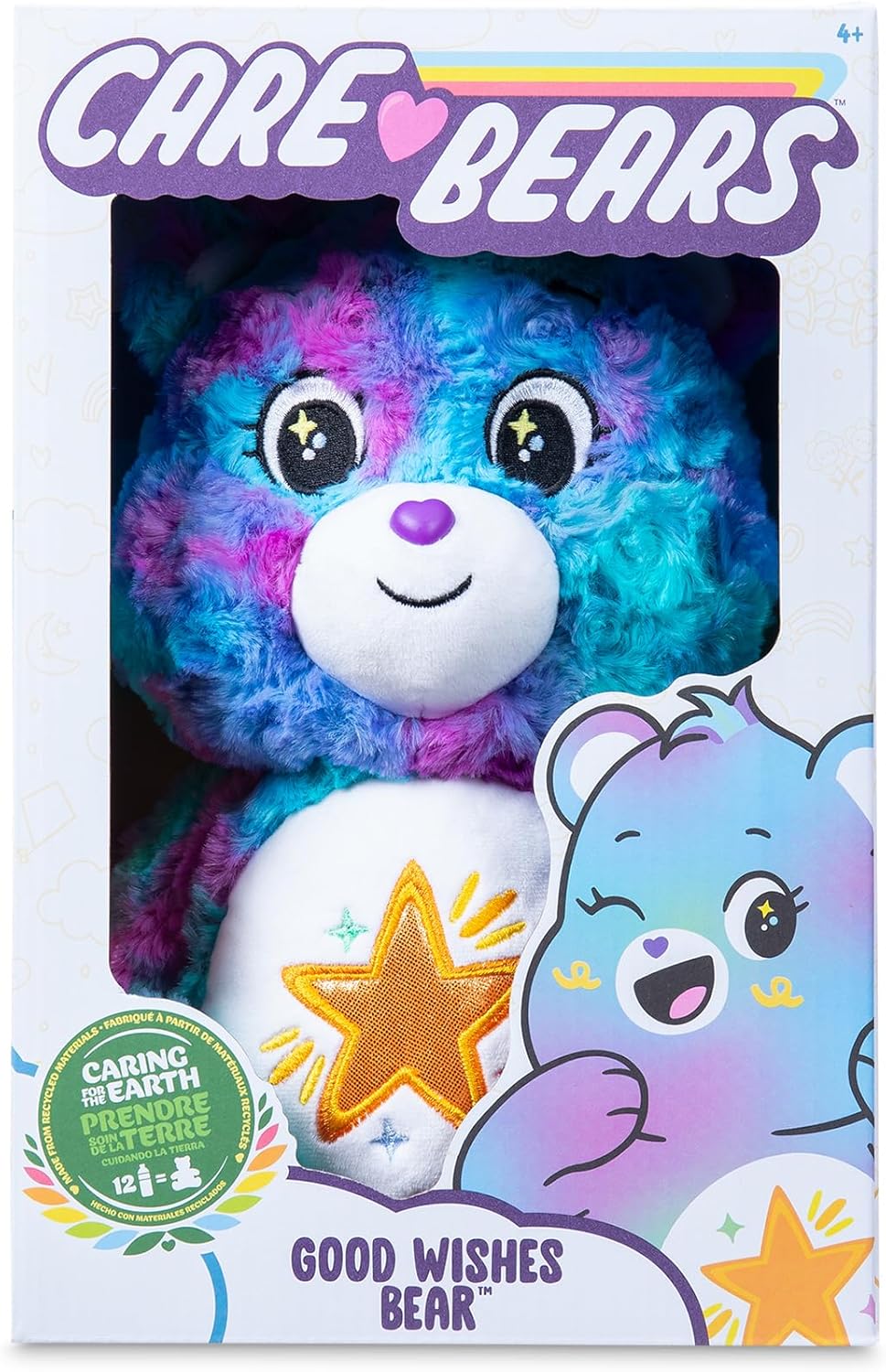 Care Bears Good Wishes Bear - 35cm Plush Toy for Kids 4 Years and Up 2