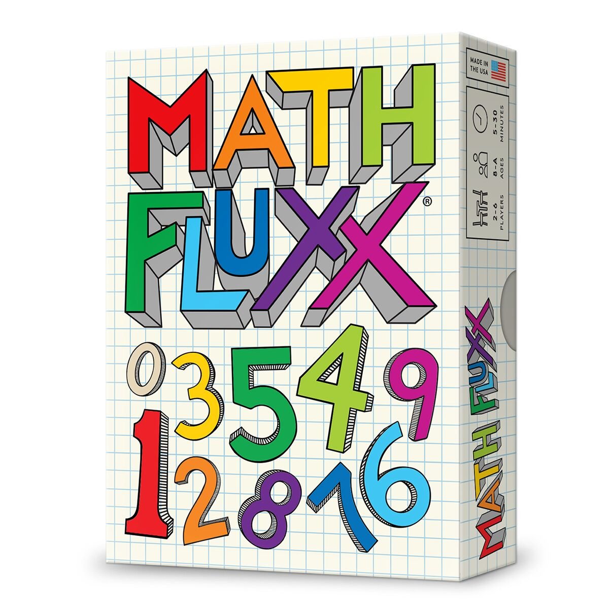 Looney Labs Math Fluxx Brettspiel | Kartenspiel für 2–6 Spieler | Ab 8 Jahren