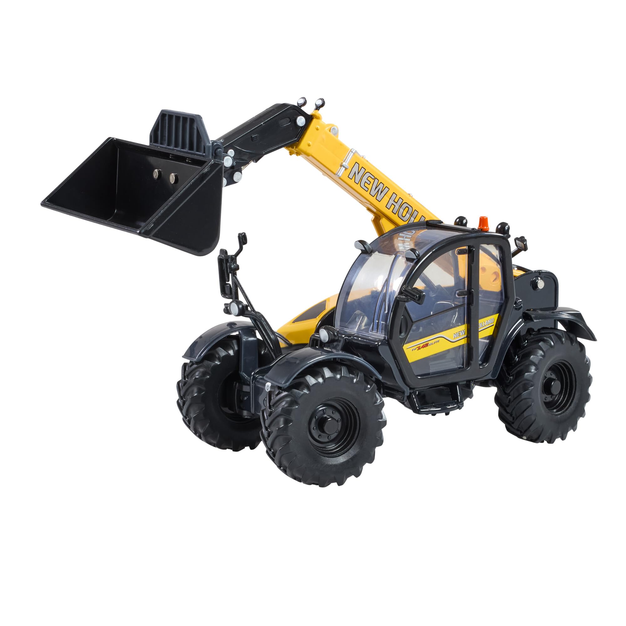 Britains New Holland TH7.42 Elite Telehandler Die-Cast Farm Toy Model 43395 | Ages 3+ 3