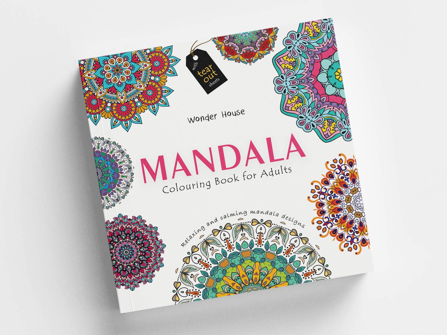 Wonder House Mandala Coloring Book - Adult Relaxation | Paperback | 64 Pages 4
