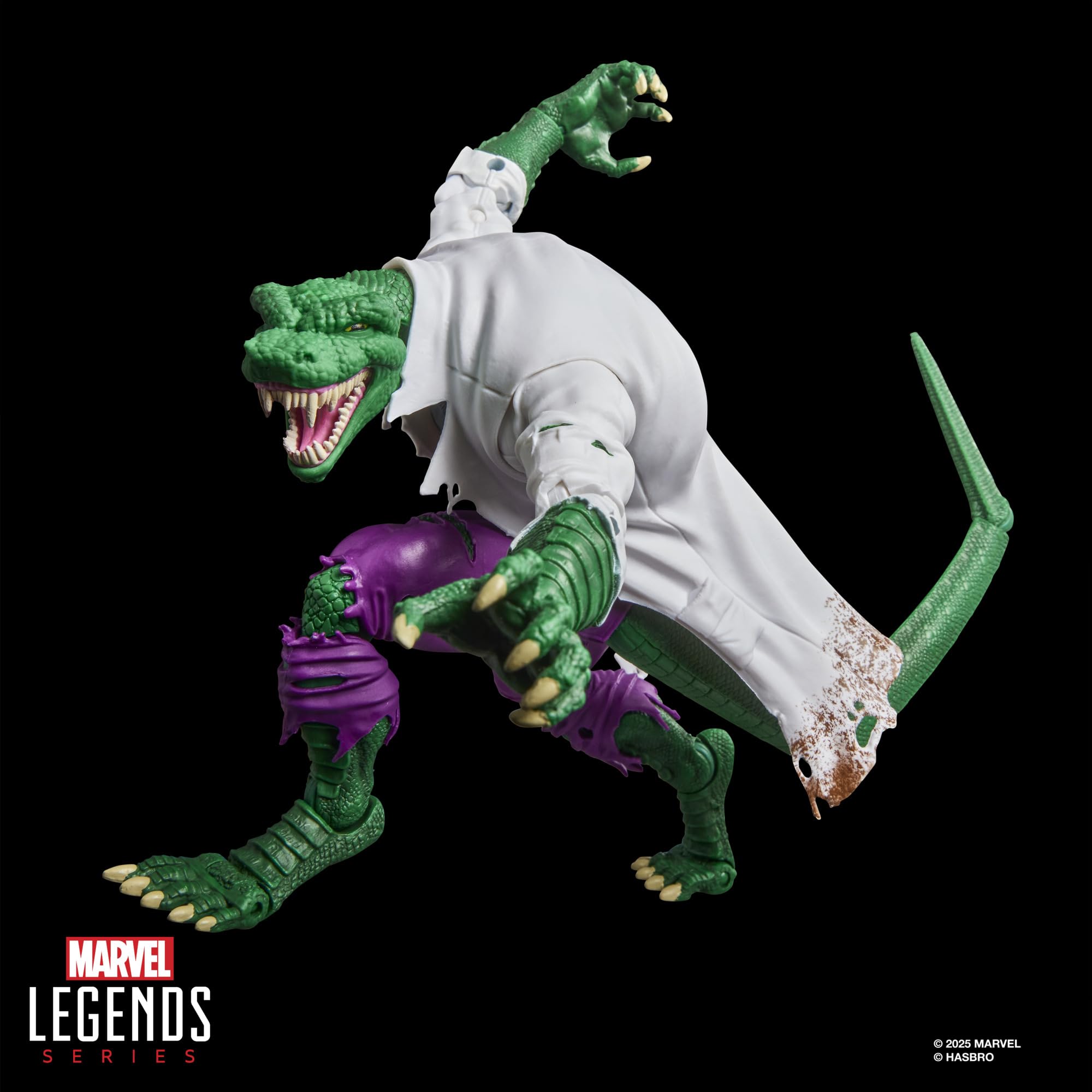 SPIDER-MAN Marvel Legends Series Marvel’s Lizard Action Figure - 15 cm Scale | 2 Accessories 7
