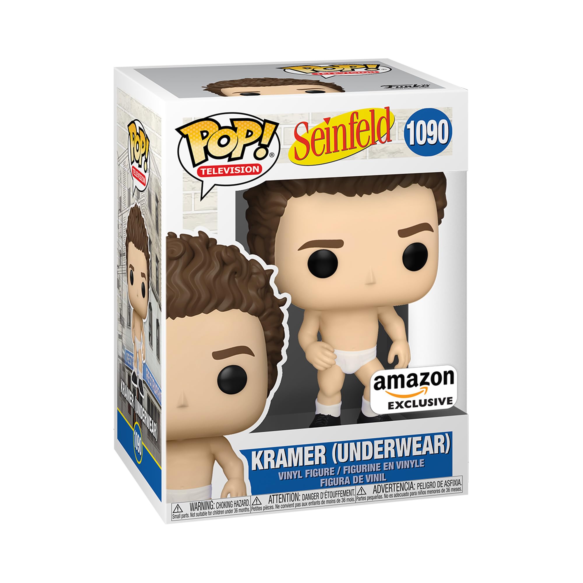 Funko Pop! TV Seinfeld - Kramer in Unterwäsche Vinylfigur (54683) 6