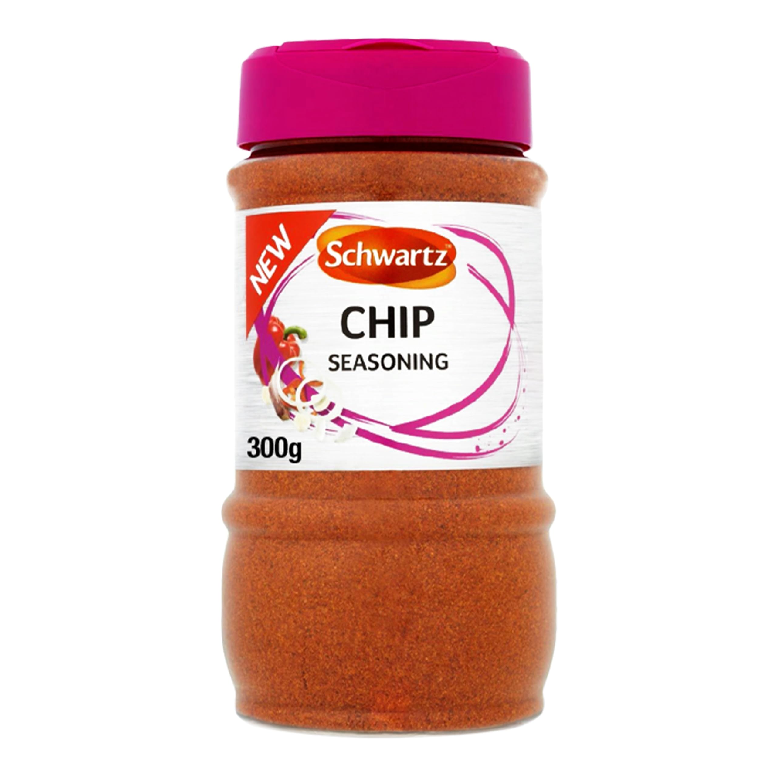 Schwartz Chip Seasoning Powder - Mild Spicy Blend with Paprika, Onion & Garlic | 300g 1
