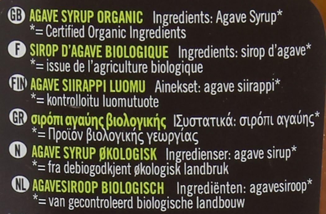 Biona Organic Agave Light Syrup, 250ml