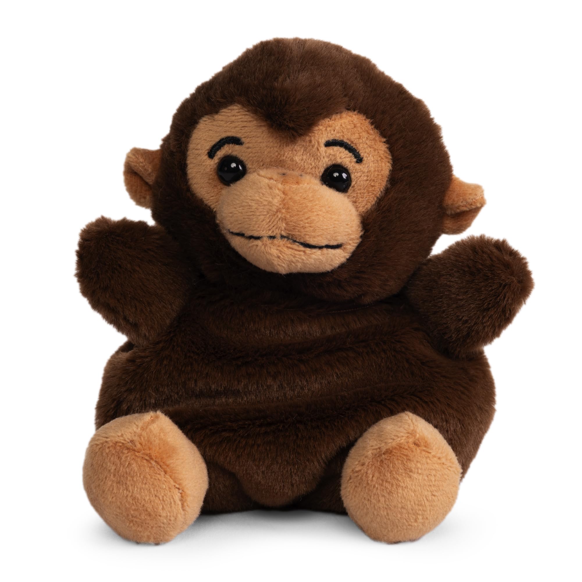 Living Nature Little Snugglies Monkey Plush Toy - Soft Stuffed Animal for Kids, 0+ Months