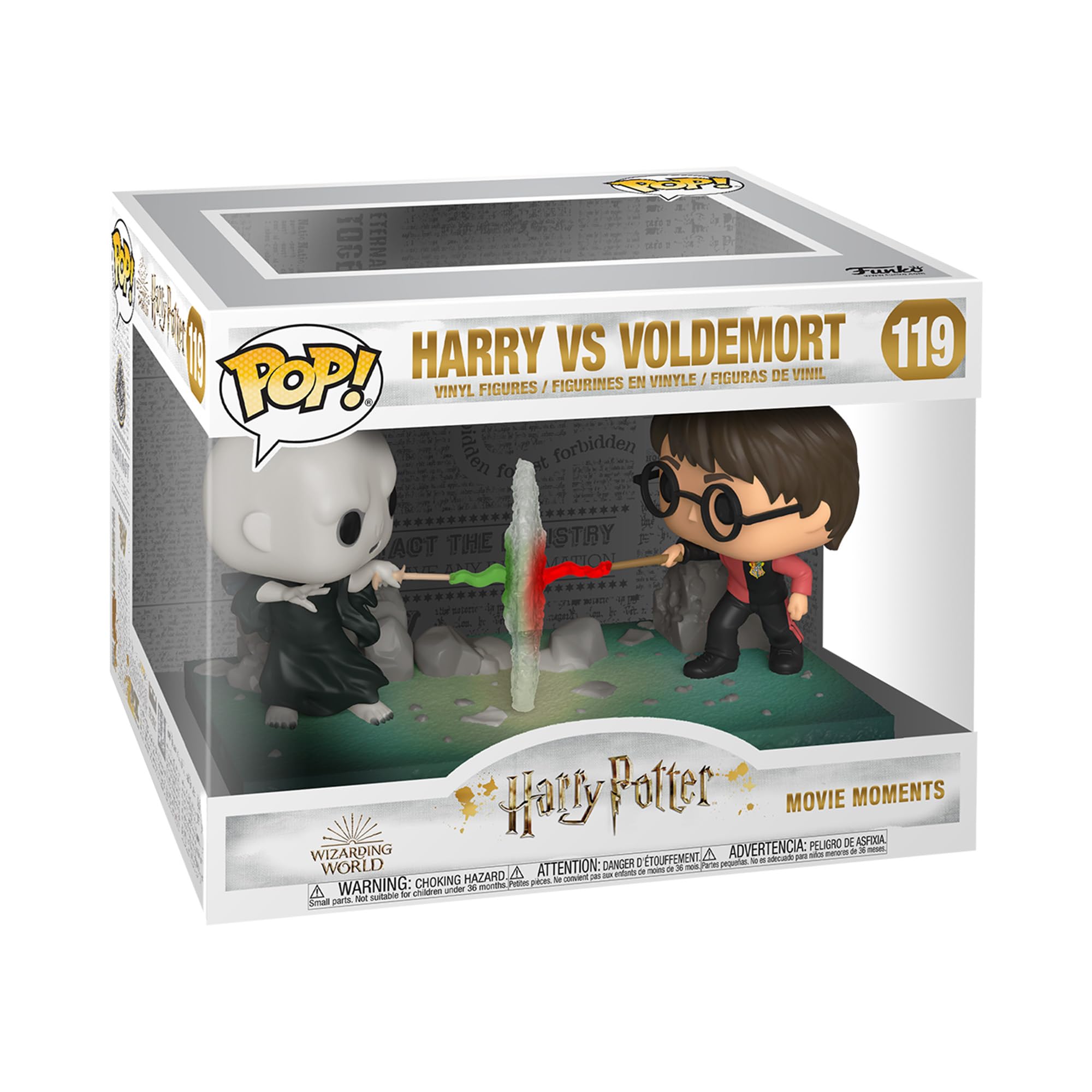 Funko Pop! Moments: Harry Potter vs Voldemort Vinyl Figure (48070) 1