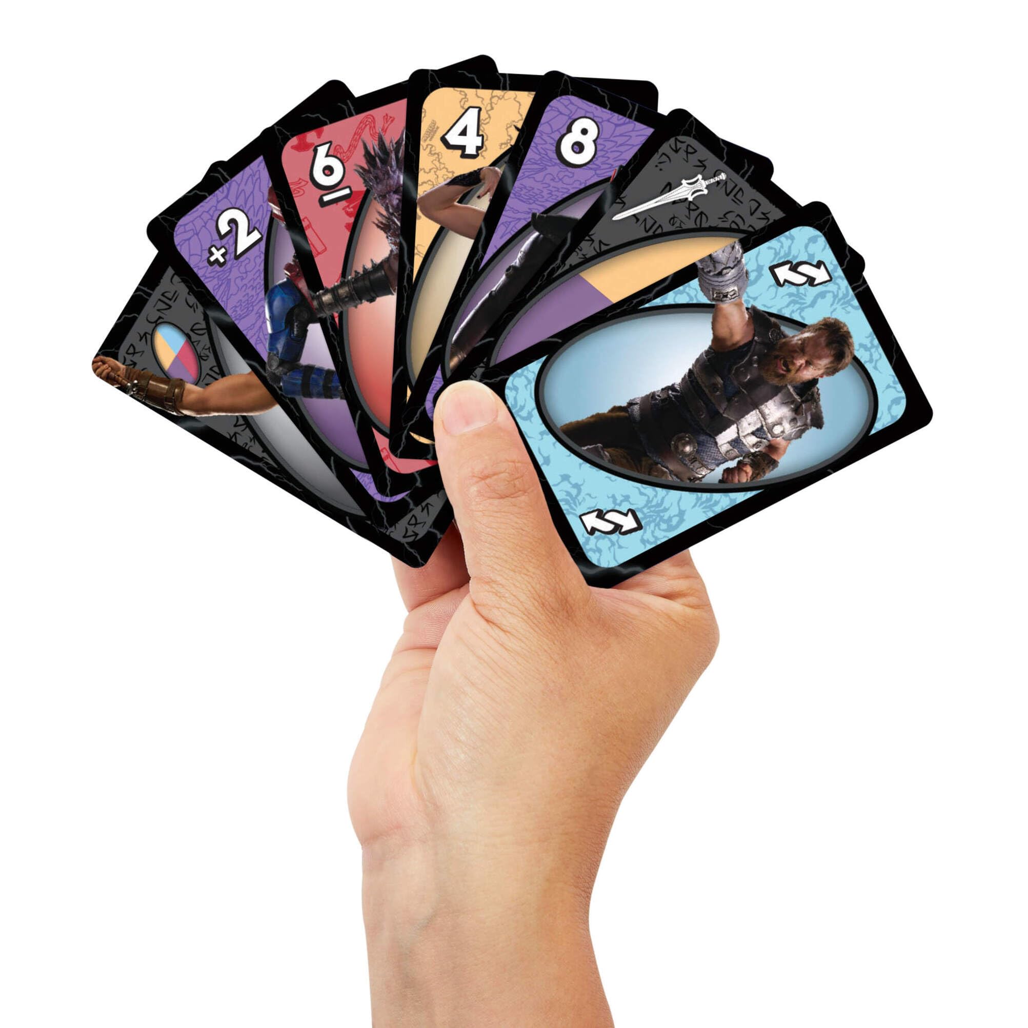 Juegos Mattel UNO Masters of the Universe Movie Card Game - Multicolor, 112 Cards, Ages 7+ 2