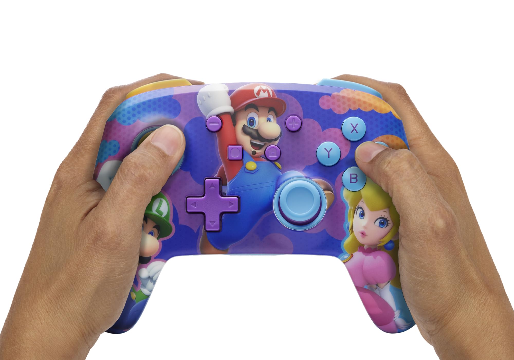 PowerA Enhanced Wireless Controller for Nintendo Switch - Color Splash Heroes 11
