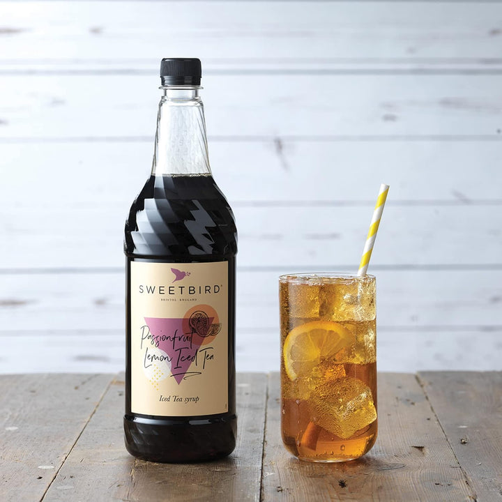 Sweetbird Passion Fruit Lemon Iced Tea Syrup (1 Litre)