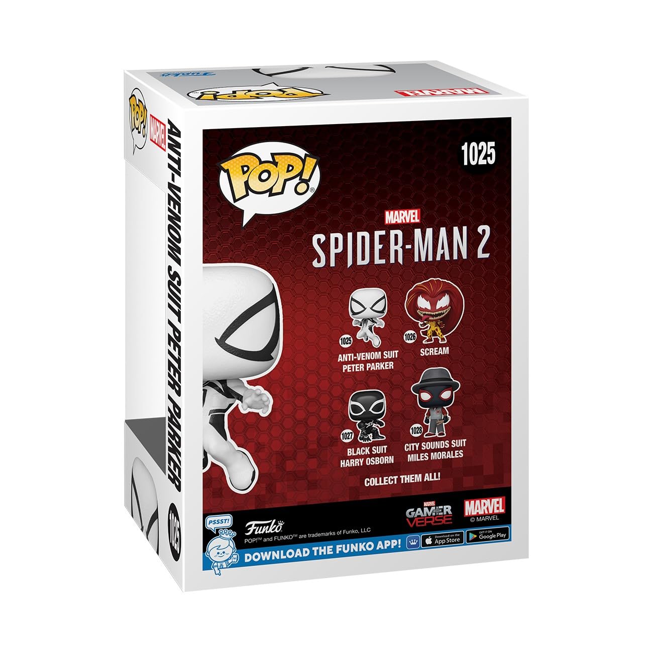 Funko Pop! Games: Spider-Man 2 Video Game - Anti-Venom Peter Vinyl Figure 6