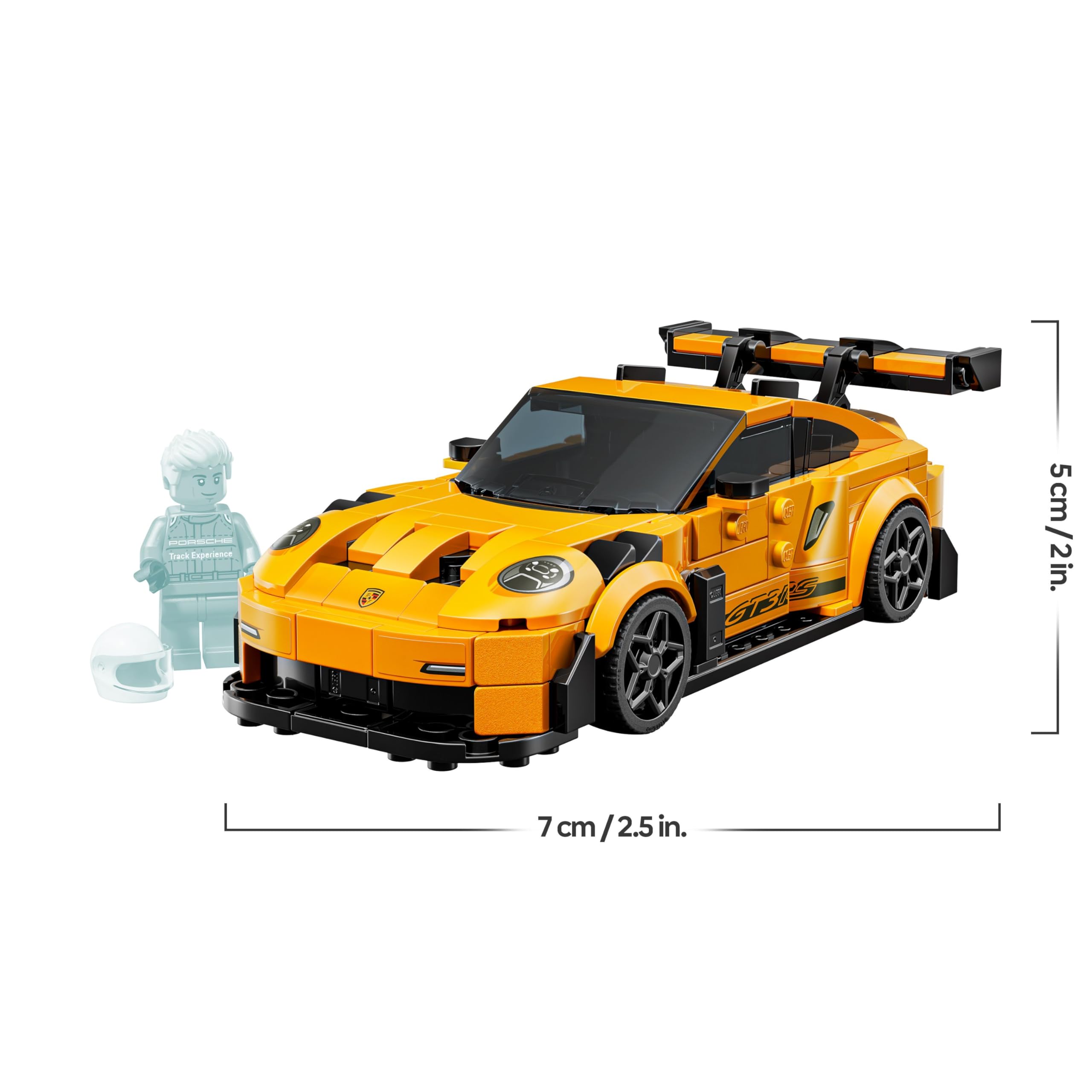 LEGO Speed Champions Porsche 911 GT3 RS Super Car Model Kit 77239 for Ages 9+ 8