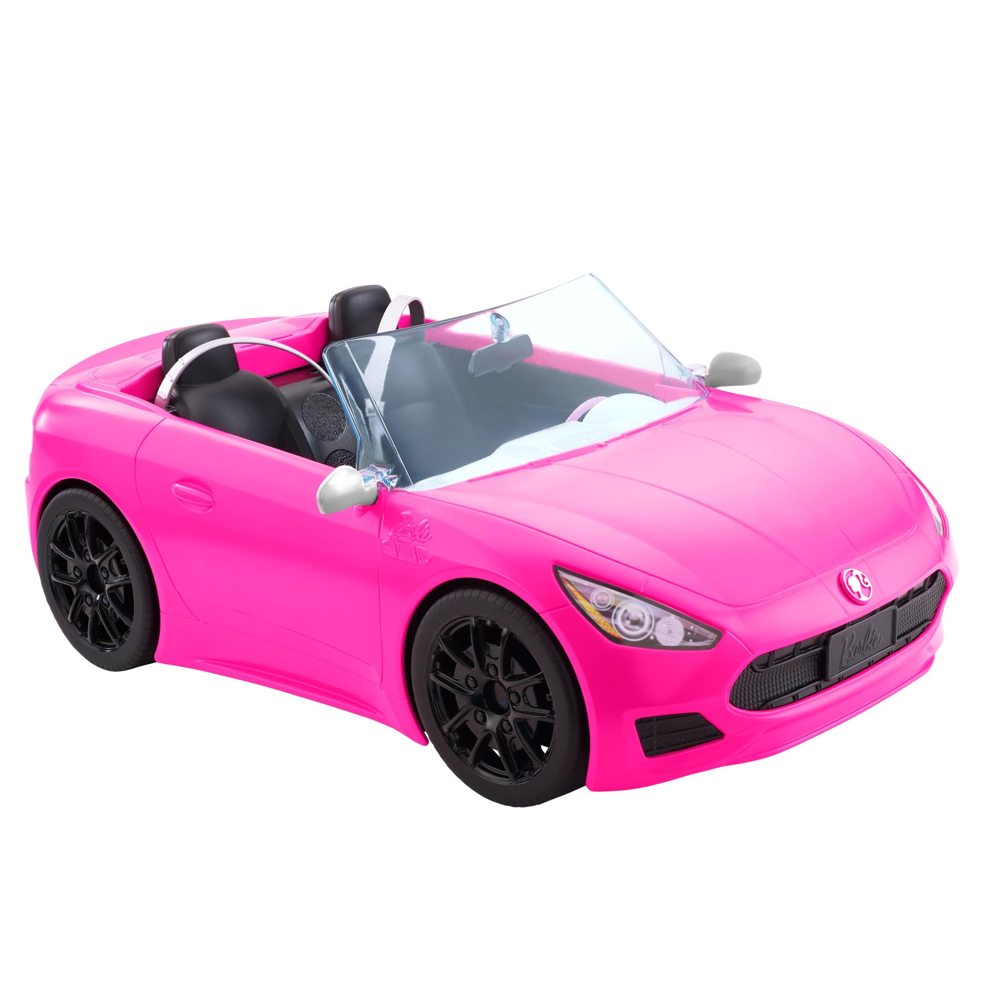Barbie Sporty Pink Convertible Vehicle Toy for Kids | Seats Two Dolls | HBT92
