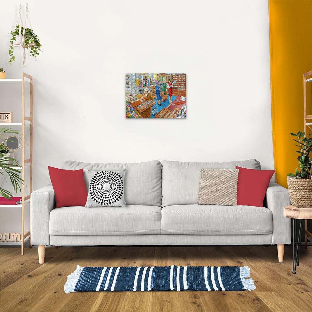 Ravensburger Happy Days at Work No.18 The Haberdasher 500 Piece Jigsaw Puzzle | 49x36cm Finished Size | Ages 10+ 4