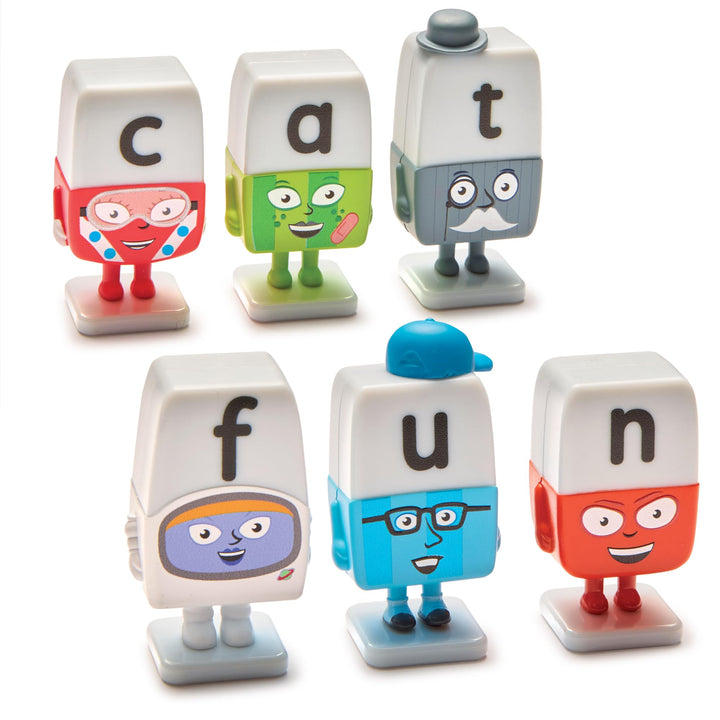 Alphablocks Alphabet Character Set - 26-Letter Educational Phonics Playset for Kids