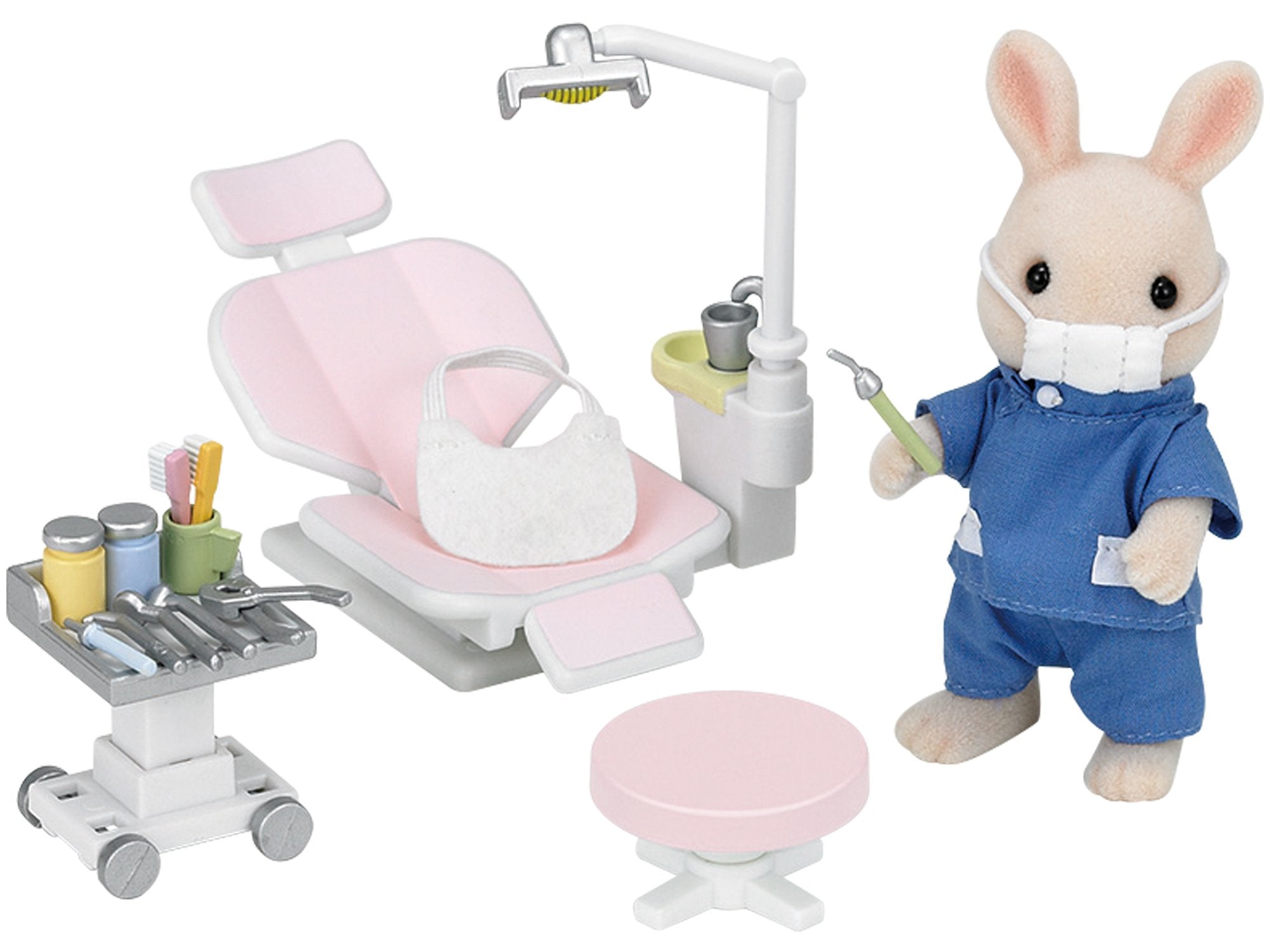Sylvanian Families Country Dentist Set - Role Play Toy for Ages 3-10 2