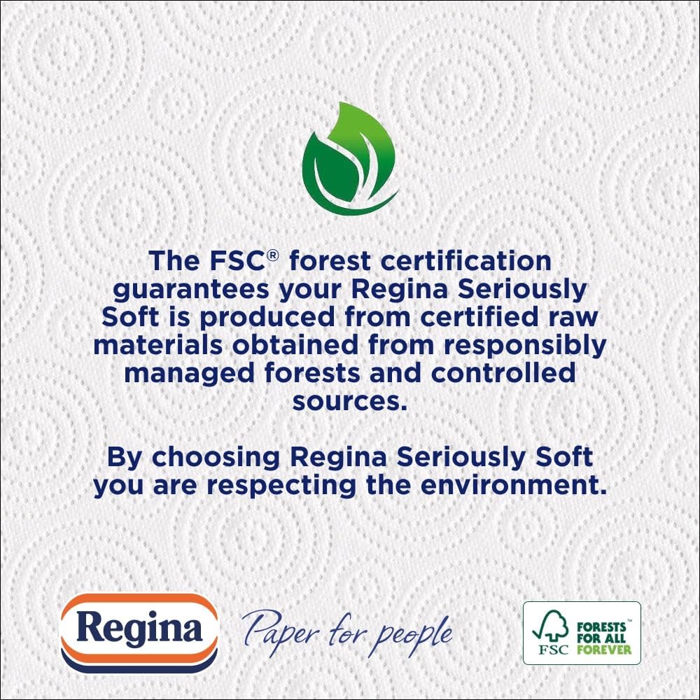 Regina - Thirst Pockets Kitchen Roll, 6 Rolls 6