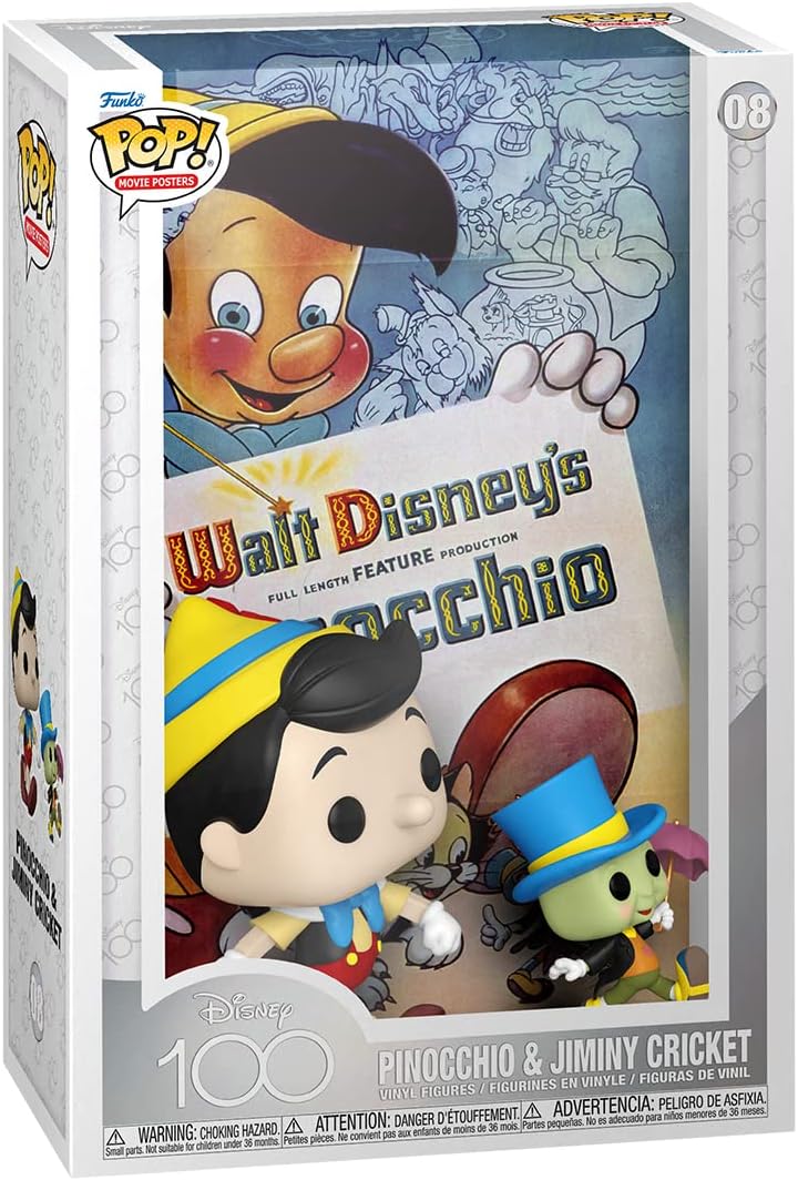 Funko Pop! Disney 100 - Pinocchio Movie Poster Vinyl Figure (67579)