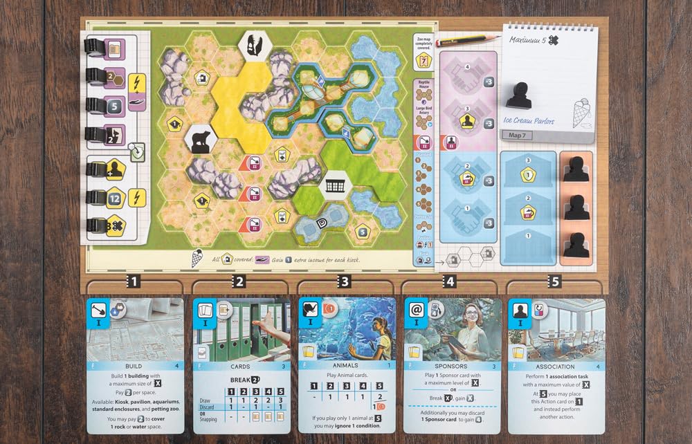 Capstone Games Ark Nova: Marine Worlds Board Game Expansion 3
