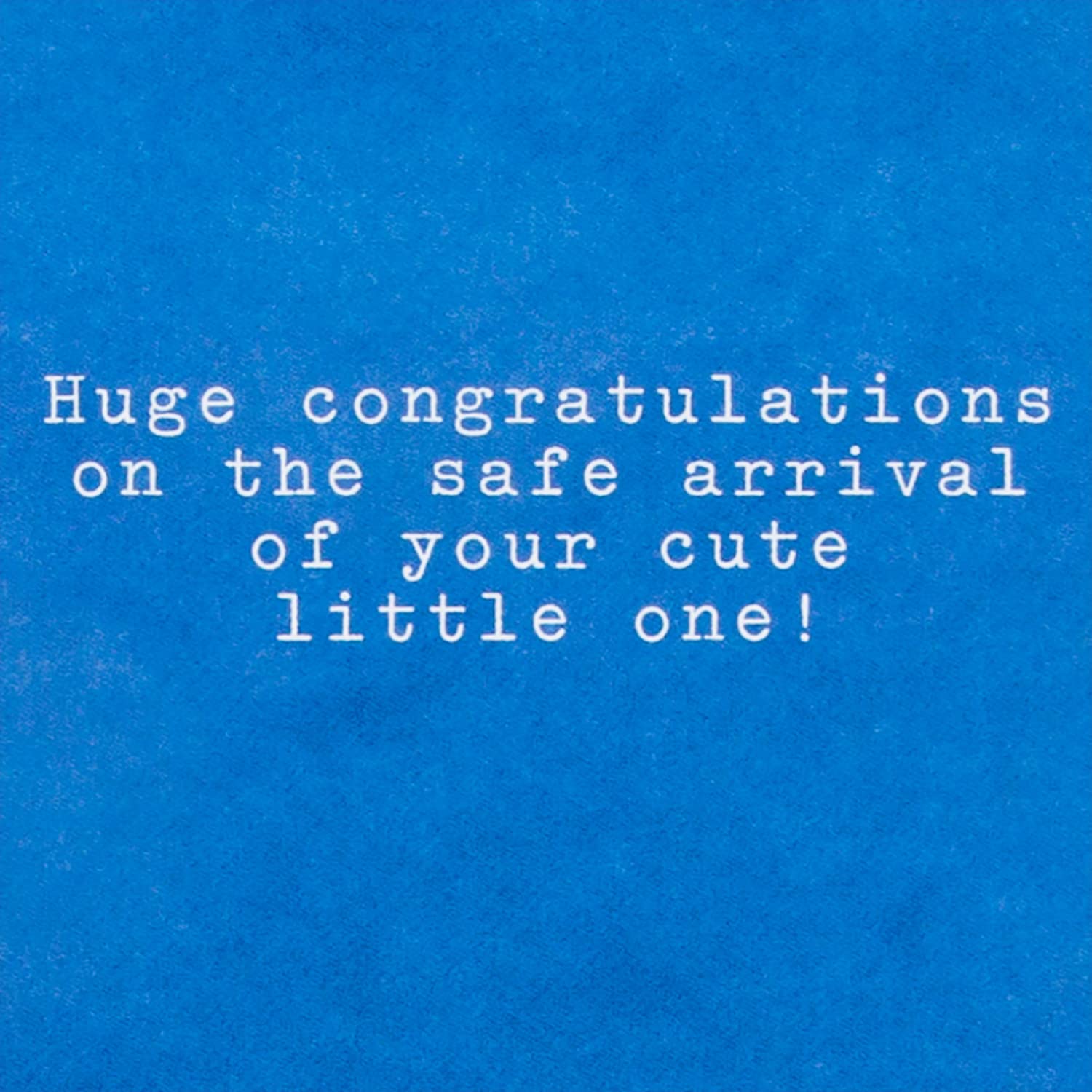 Hallmark Baby Boy Congratulations Card - 3D Pop-Out Hot Air Balloon | Die-Cut Board | 19.8cm x 19.8cm 3