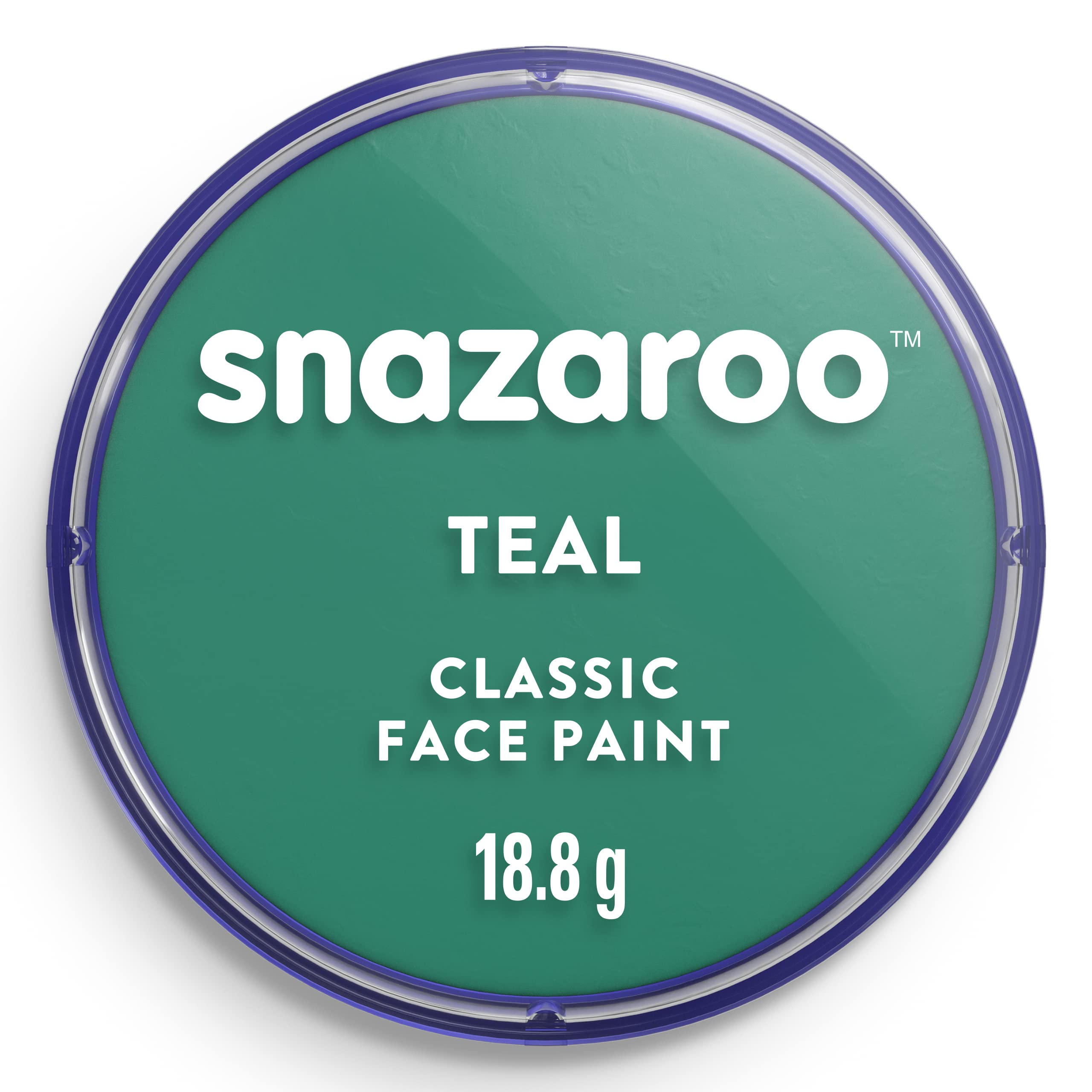 Snazaroo – Teal Classic Gesichts- und Körperfarbe (18 ml) 10