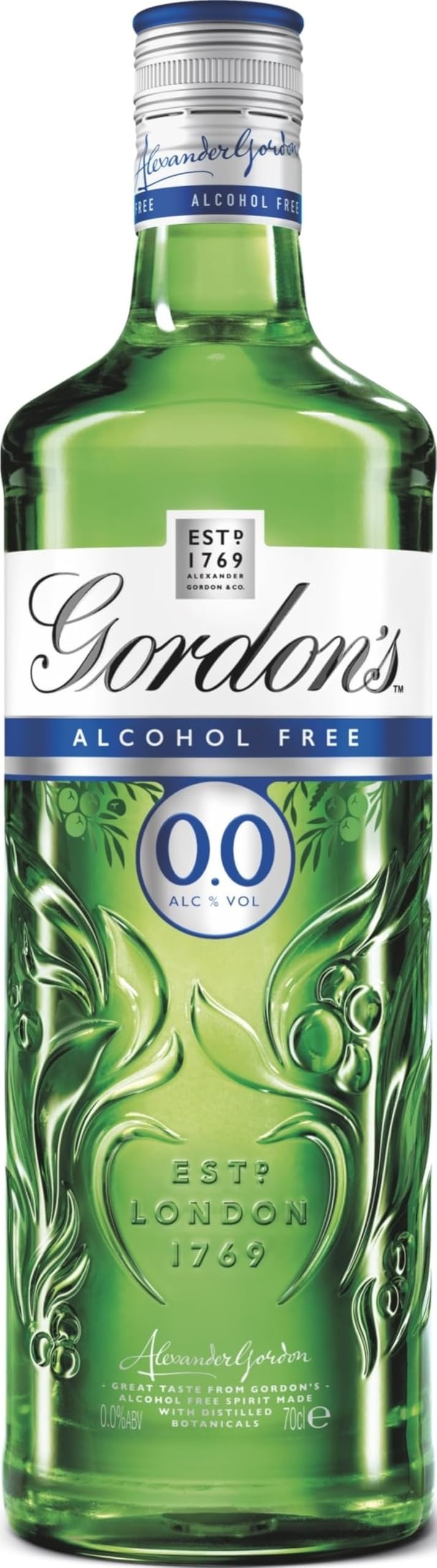 Gordon's 0.0% Alcohol Free Spirit with Distilled Botanicals - 70cl Bottle 1