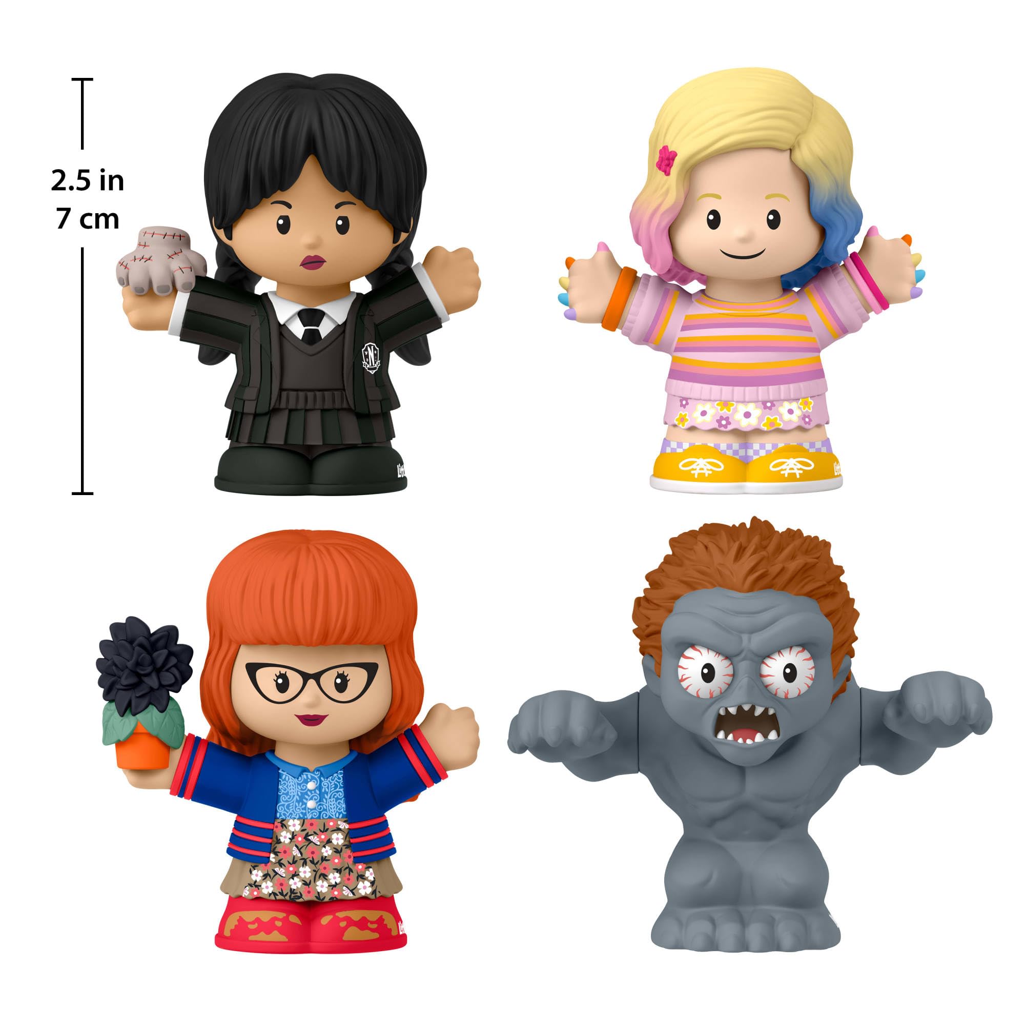 Little People COLLECTOR Wednesday TV Series - Wednesday Addams Special Edition Set 3