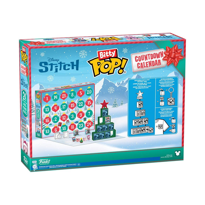 Funko Bitty Pop! Countdown Calendar: Stitch Holiday - Lilo and Stitch Advent Calendar