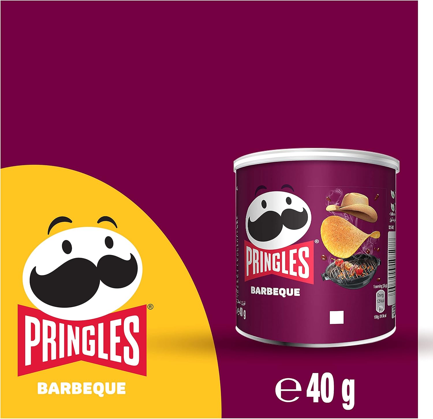 Pringles Texas BBQ Sauce Potato Chips 40 g (Pack of 12) 3