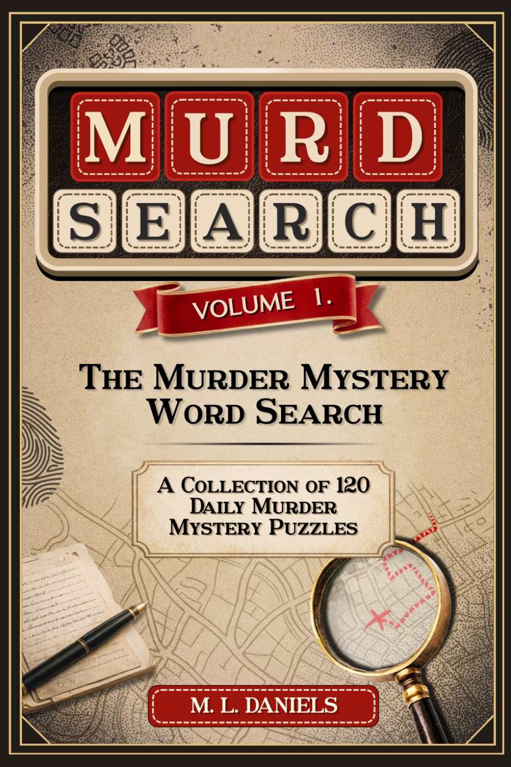 M L Daniels - Murdsearch Volume 1: The Murder Mystery Word Search | Paperback | English 1