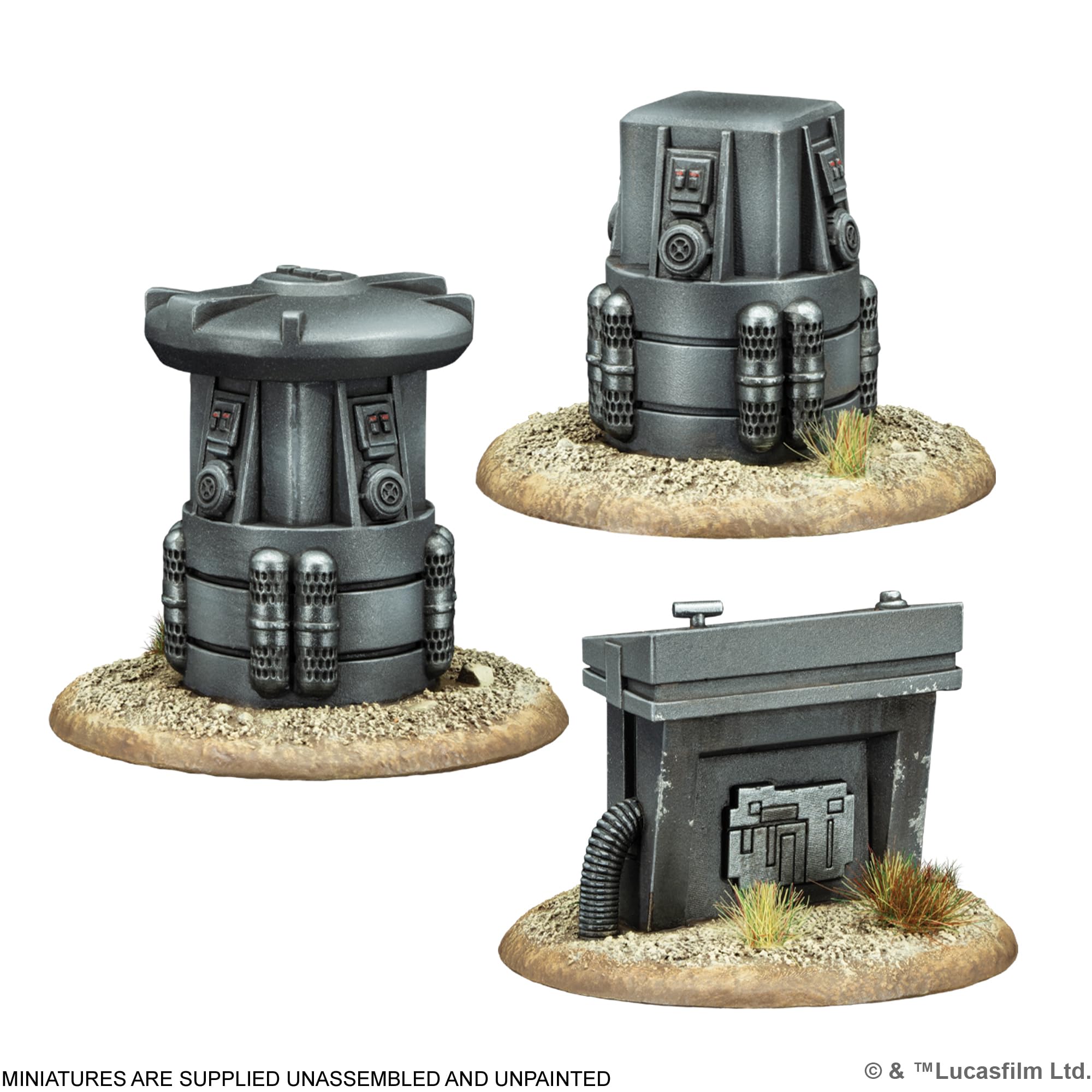 Asmodee Star Wars: Legion - 3D Objective Tokens | 10 Markers | Unisex Adult 3