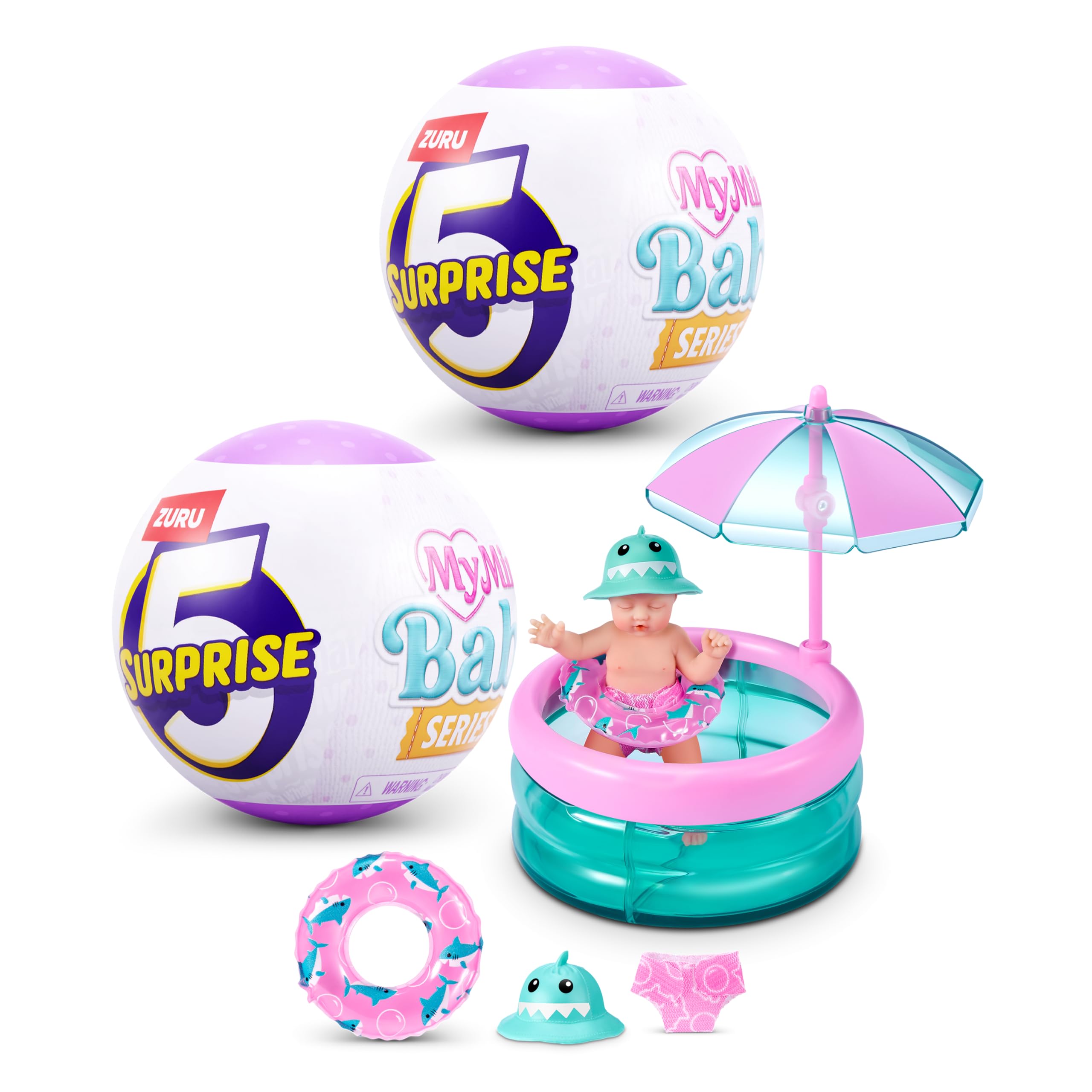 5 Surprise My Mini Baby Series 2 - Collectible Mystery Capsule with Playset (Model 77783) 1