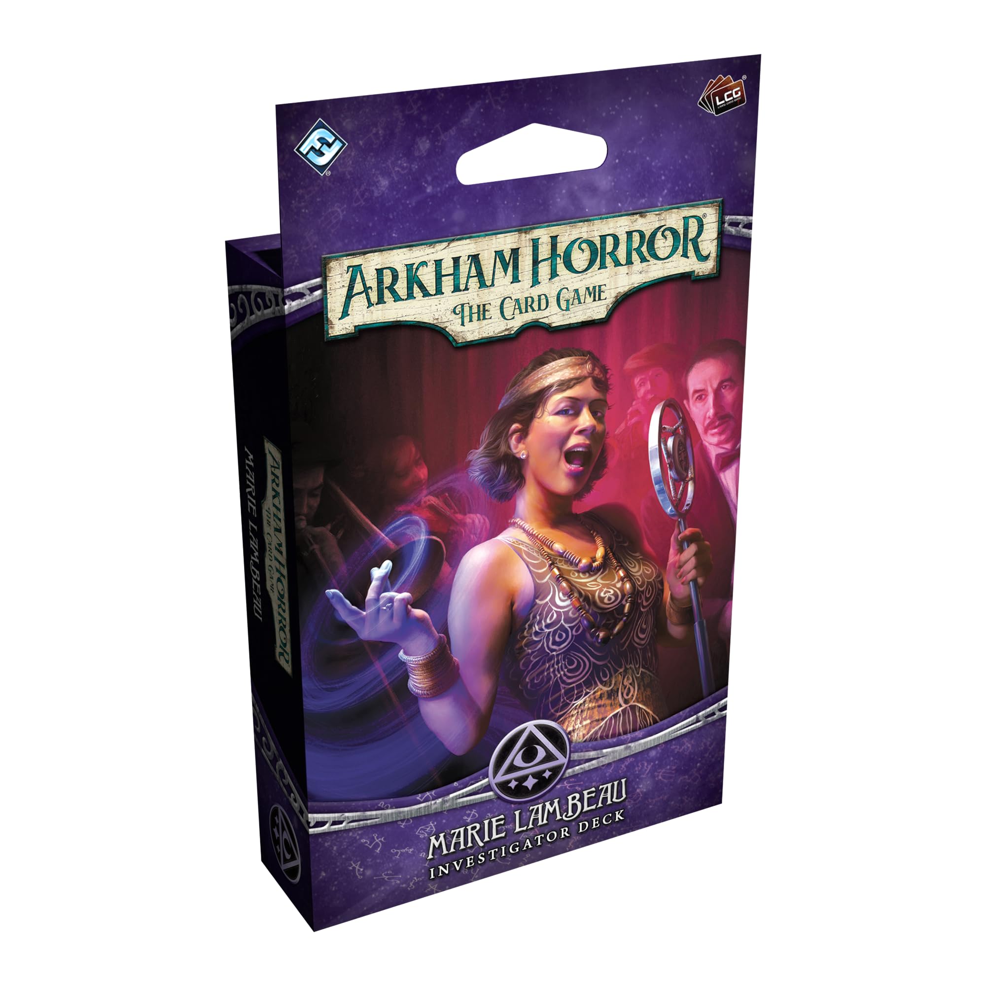 Asmodee Arkham Horror: Marie Lambeau Investigator Deck - Ready-to-Play Mystic Deck | Ages 14+ 1