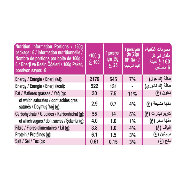 Pringles Hot Smokin' BBQ Ribs Flavour Sharing Crisps 160g