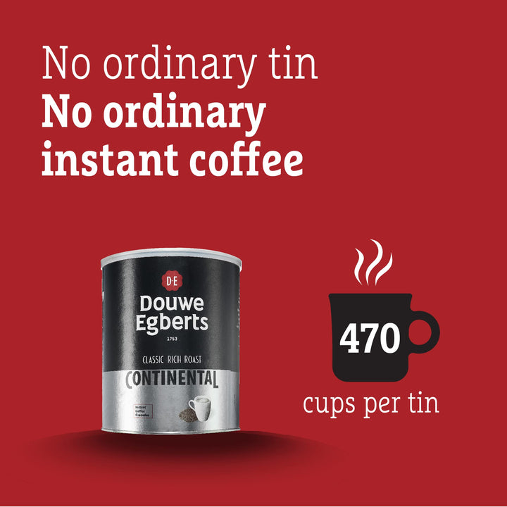 Douwe Egberts Continental Coffee Rich Roast 750g Instant Coffee