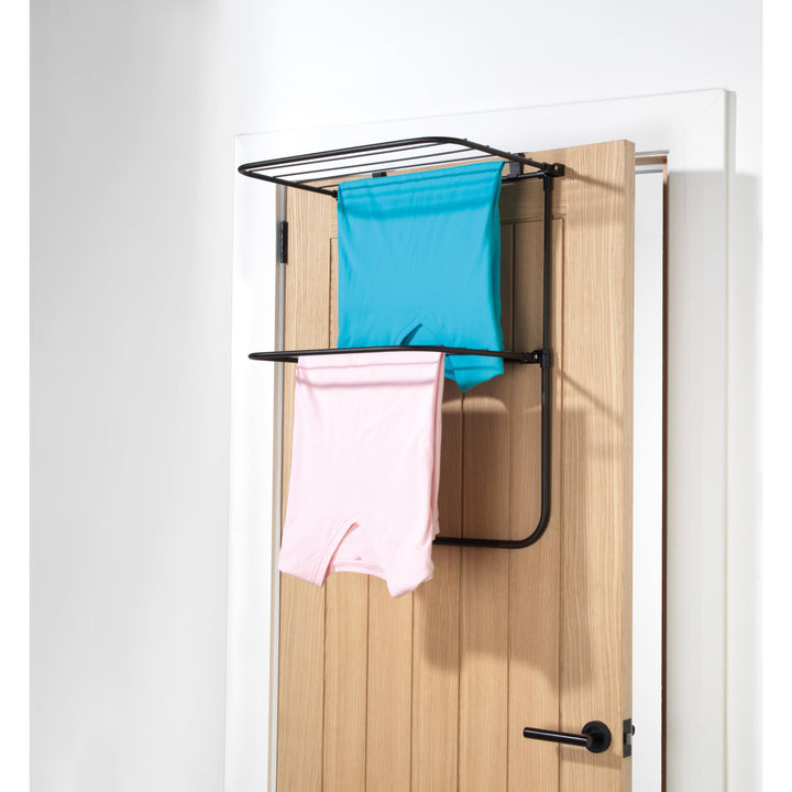 Beldray 2 in 1 Hanging Clothes Airer – Radiator & Over-Door Drying Rack