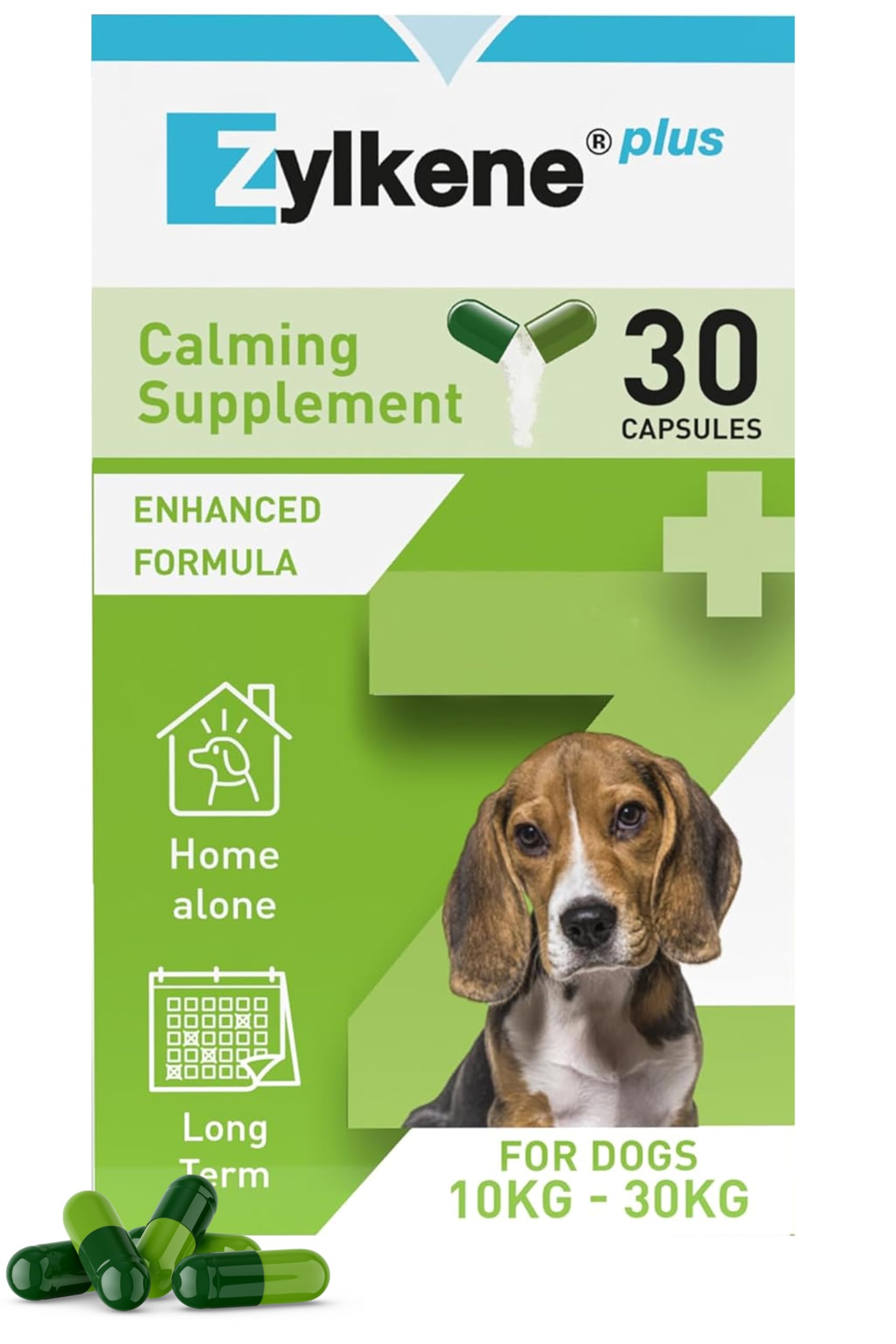 Zylkene Calming Supplement for Medium Dogs (10kg-30kg) 225mg | 30 Capsules