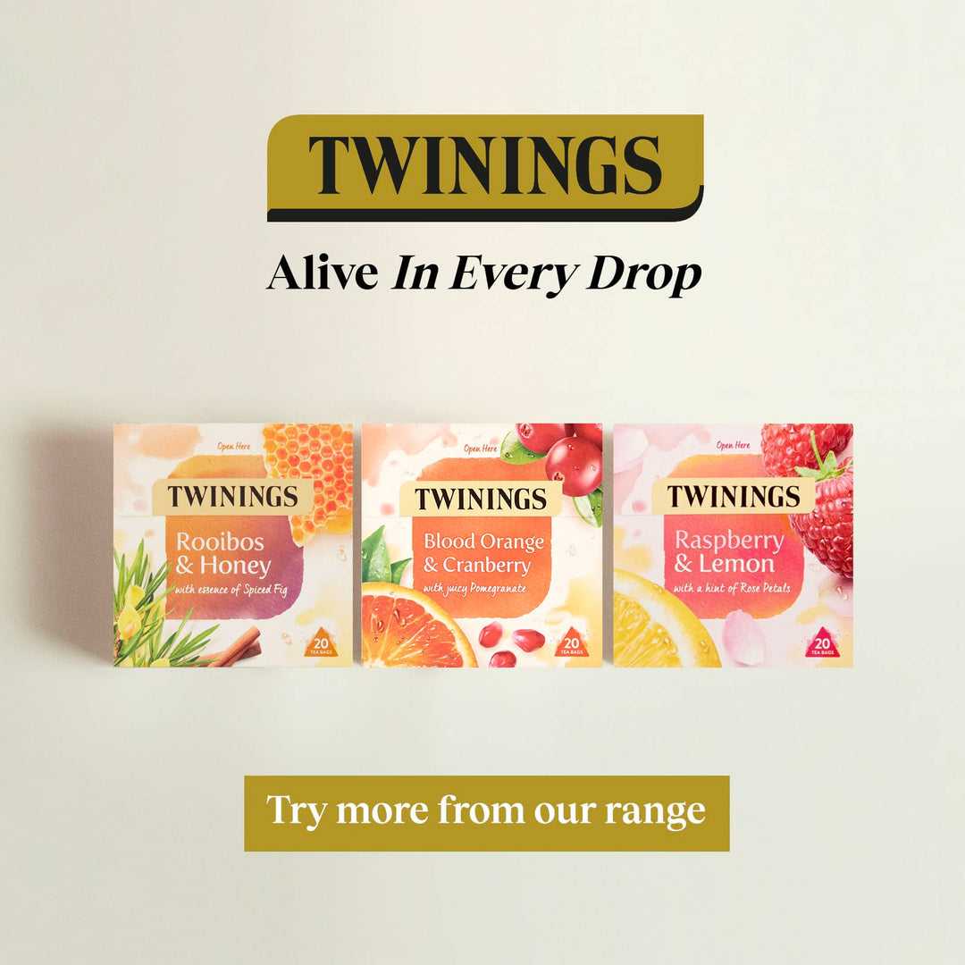 Twinings Peach & Orange Herbal Infusion Tea Bags, 20 Count
