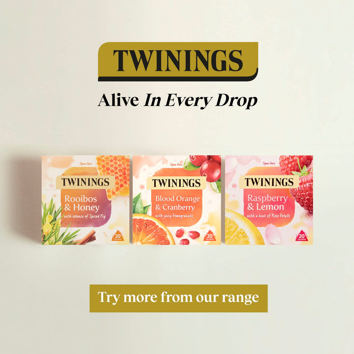 Twinings Peach & Orange Herbal Infusion Tea Bags, 20 Count