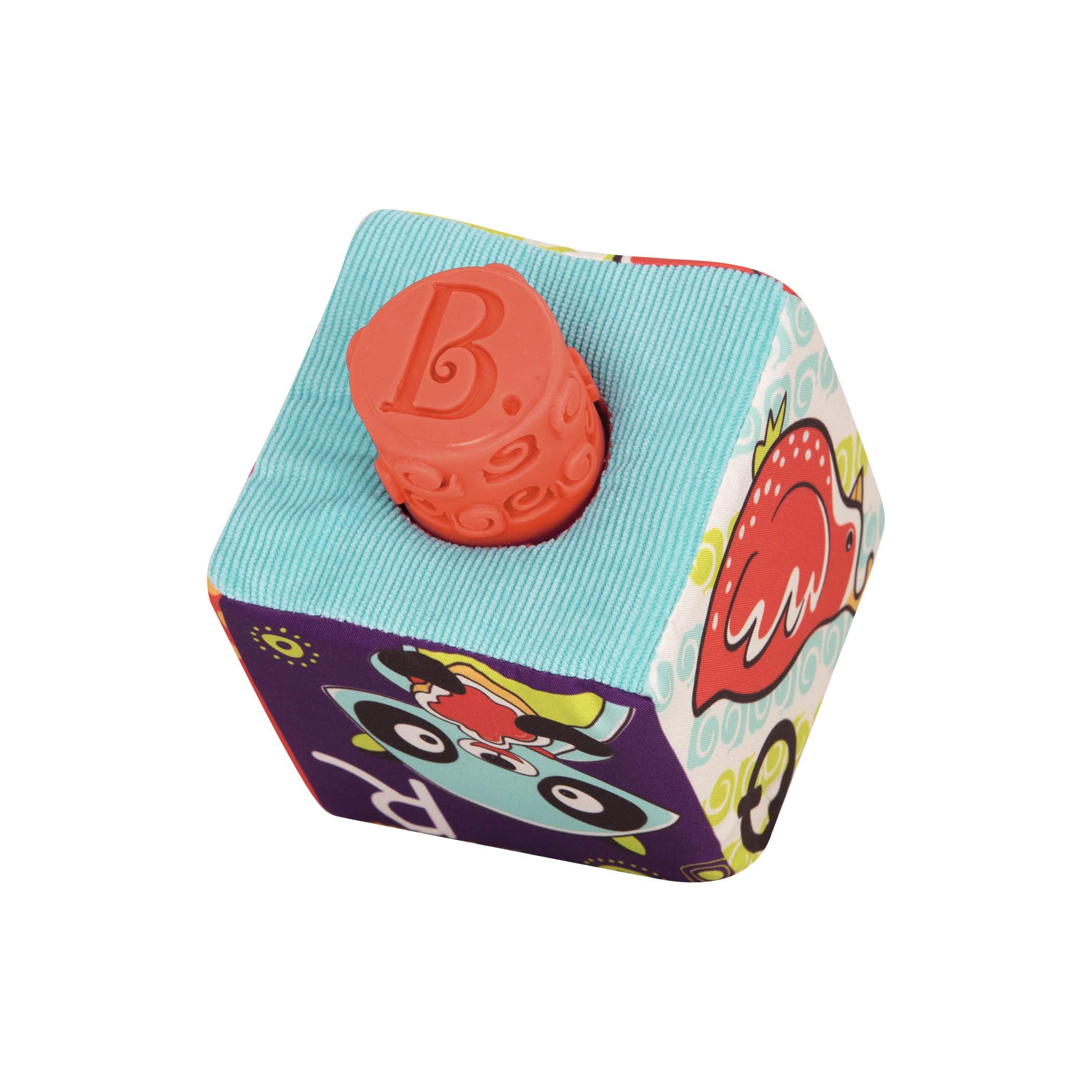 B. Toys ABC Block Party - Soft Fabric Building Blocks for Toddlers 6 Months+ 18