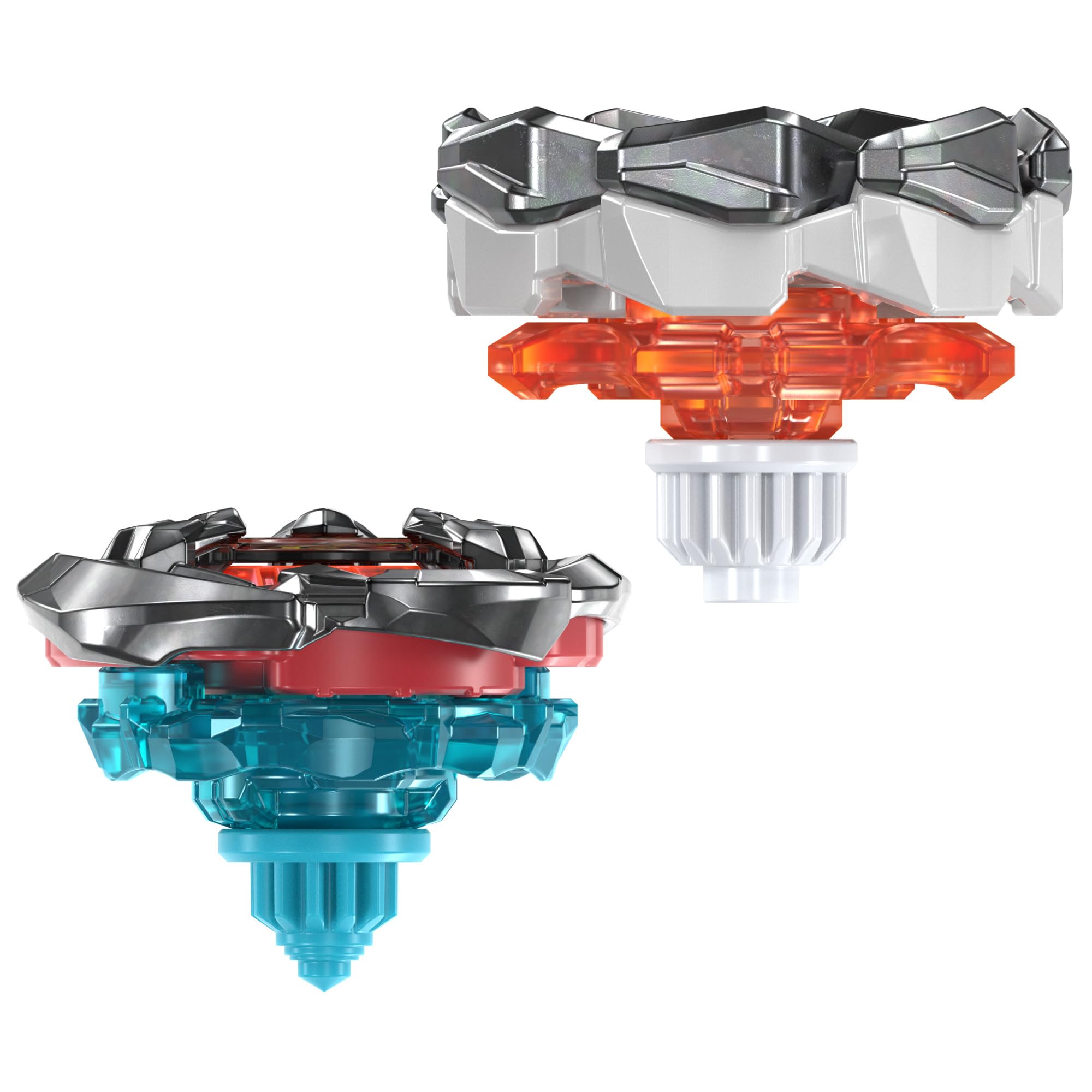 Hasbro Beyblade X Clamp Crab 9-65S BX & Crest Leon 4-55A UX Dual Pack - Ages 8+ 4
