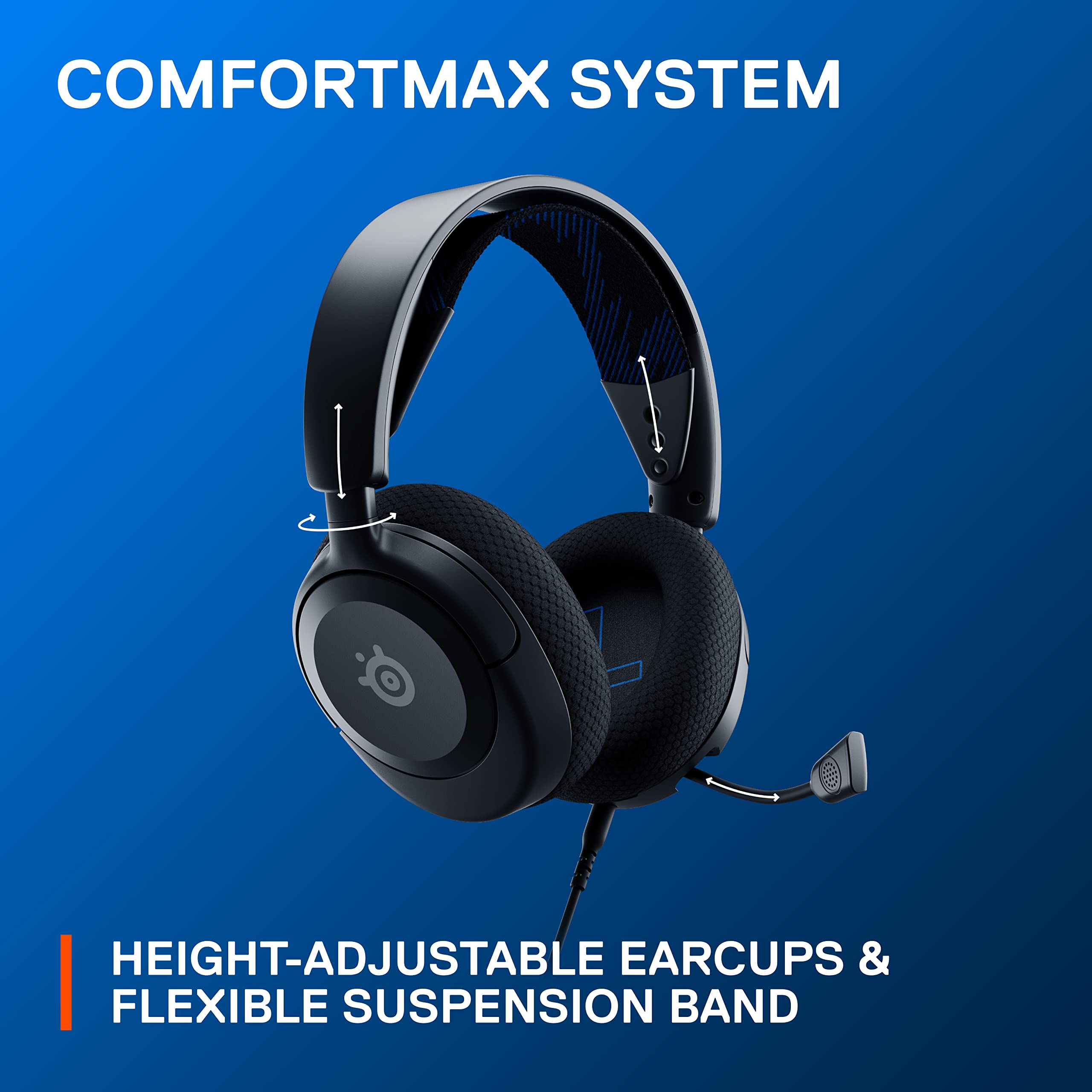 SteelSeries Arctis Nova 1P Gaming Headset - Hi-Fi Driver | Multi-Platform Support | Noise-Cancelling Mic 7