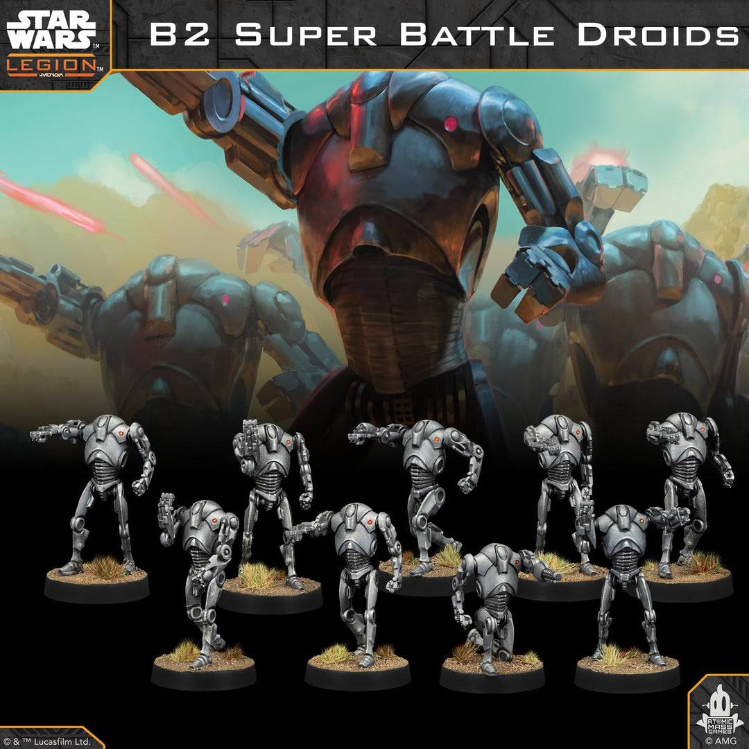 Atomic Mass Games Star Wars Legion B2 Super Battle Droids Unit Expansion (SWQ35)